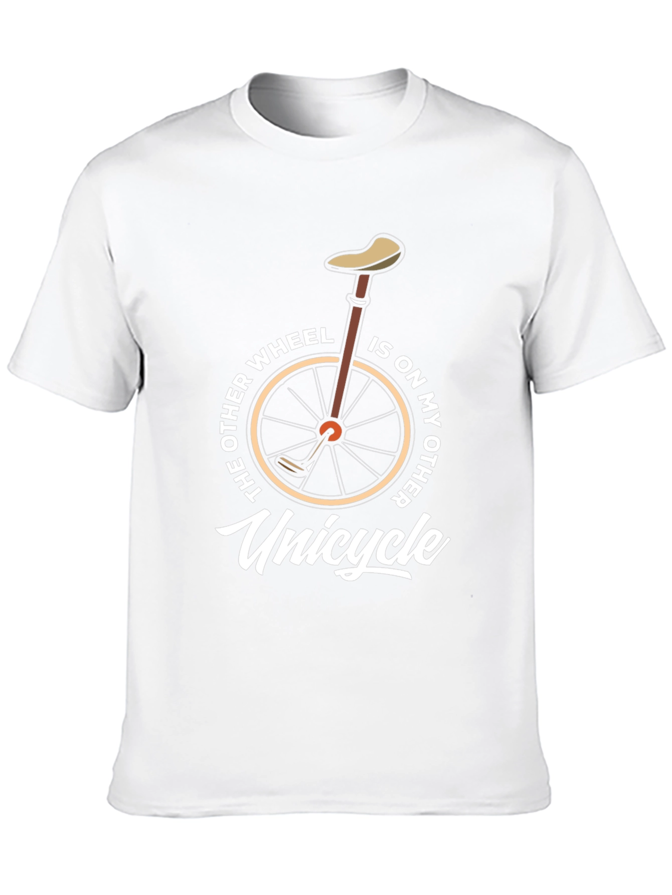 Unicycle Humor Graphic Tee