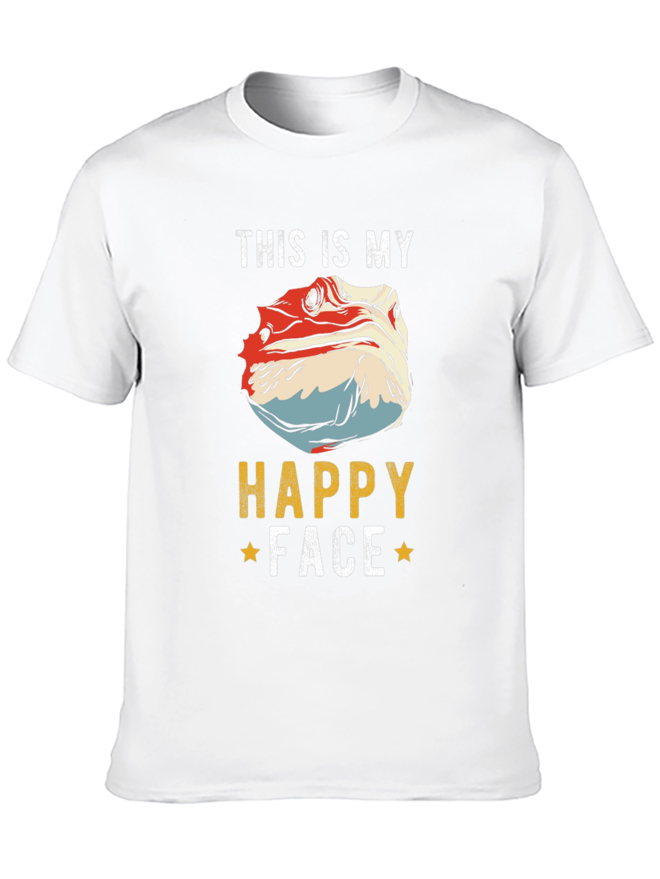 Bearded Dragon Happy Face T-Shirt