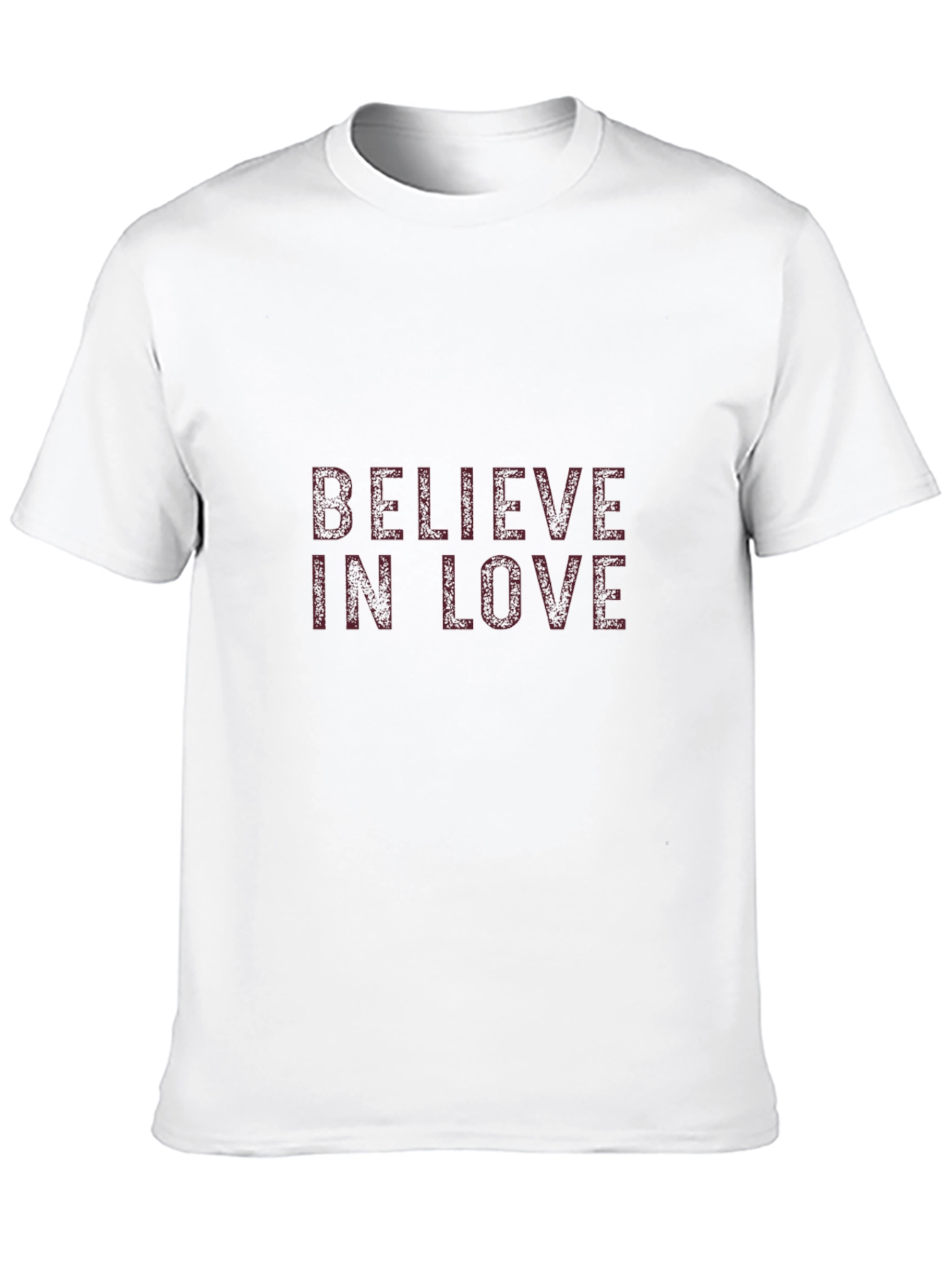 Believe In Love Black T-Shirt
