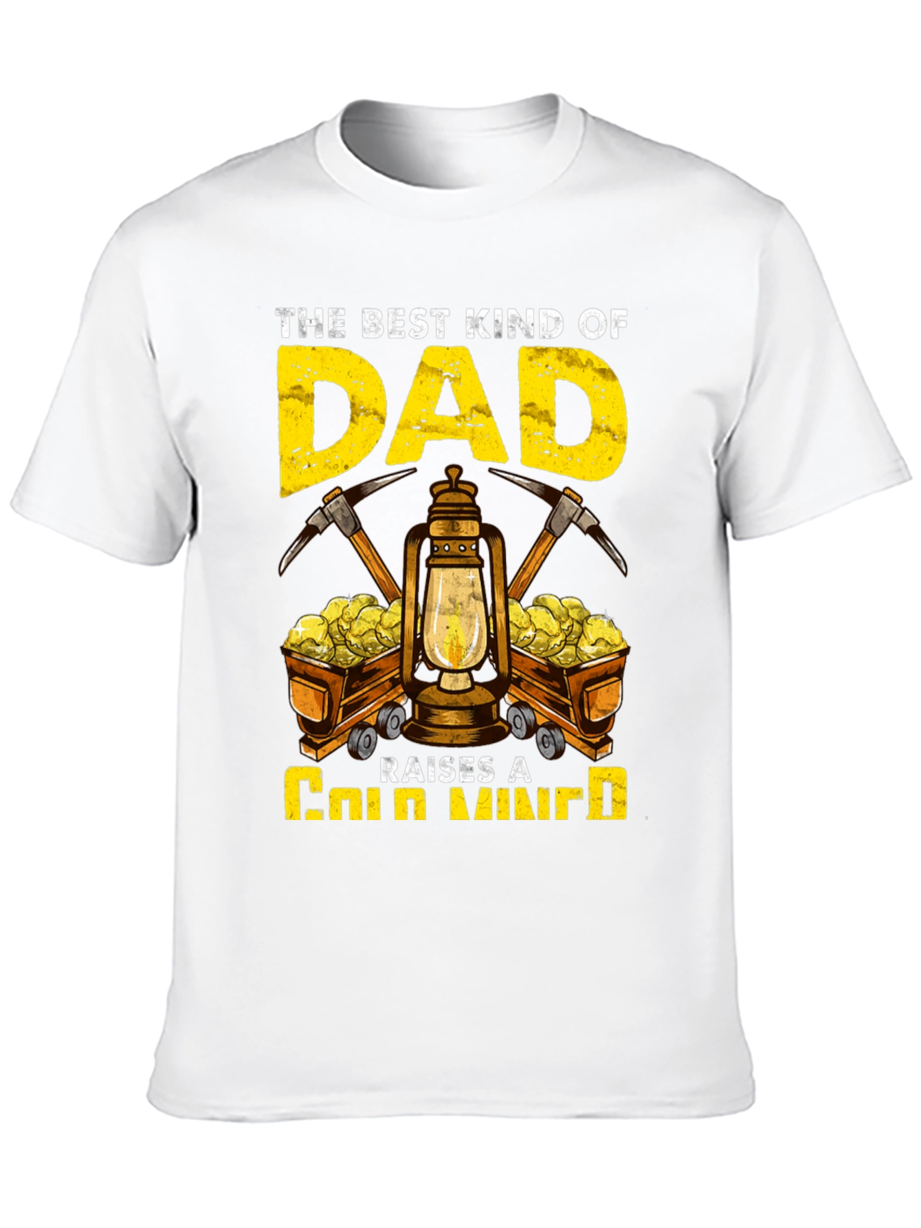 Best Dad Gold Miner T-Shirt