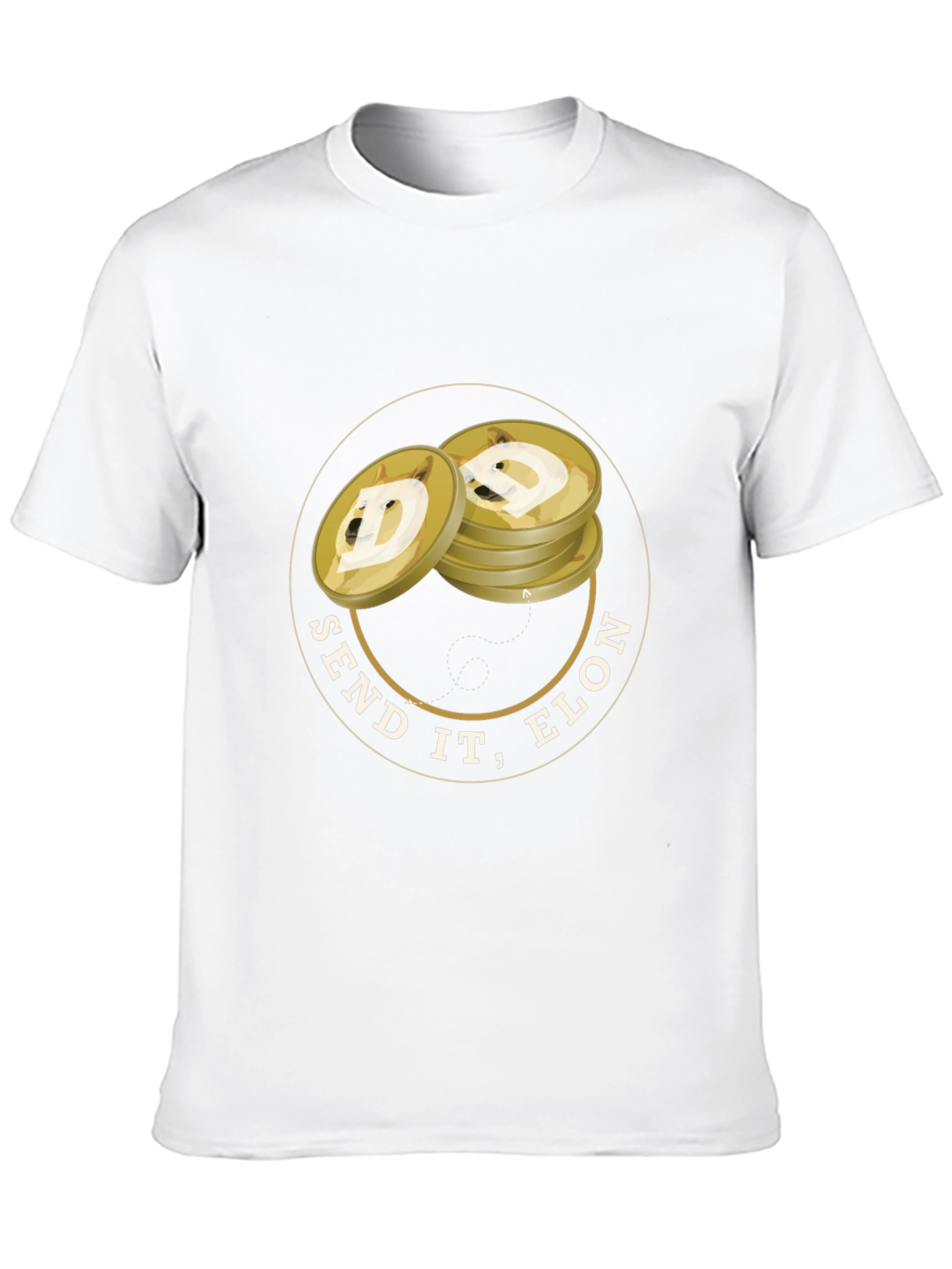 Send It Elon Dogecoin T-Shirt - Crypto Tee