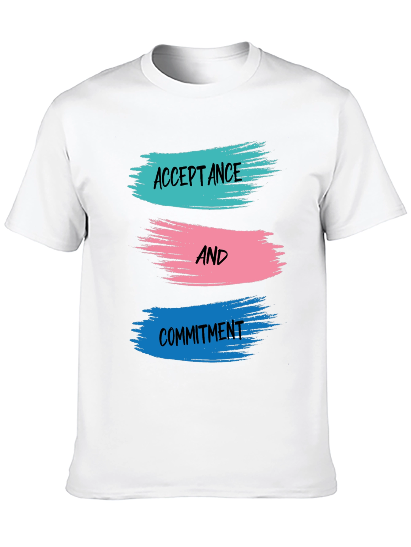 Acceptance and Commitment T-Shirt - Black