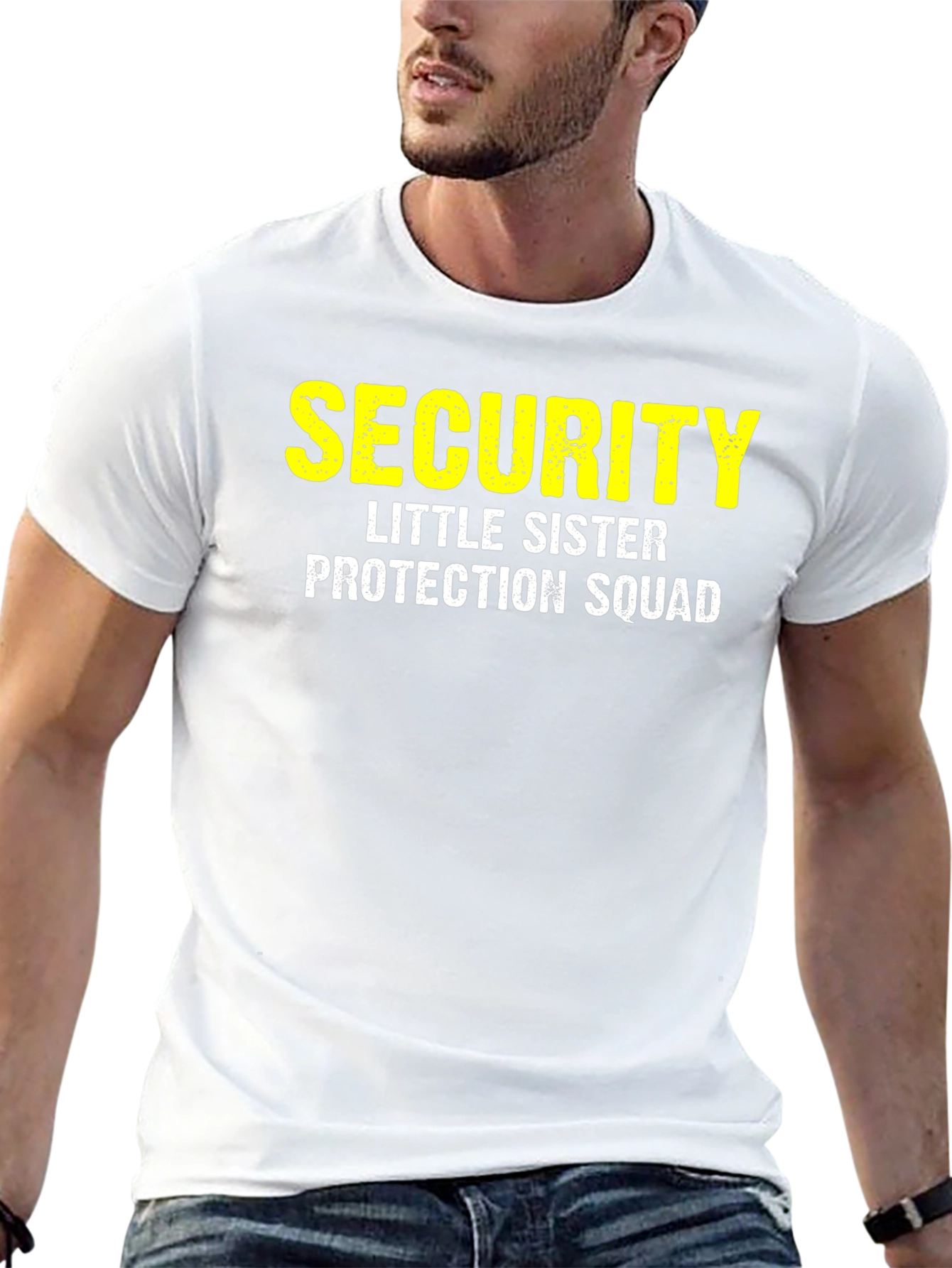 Security Little Sister Protection Squad T-Shirt