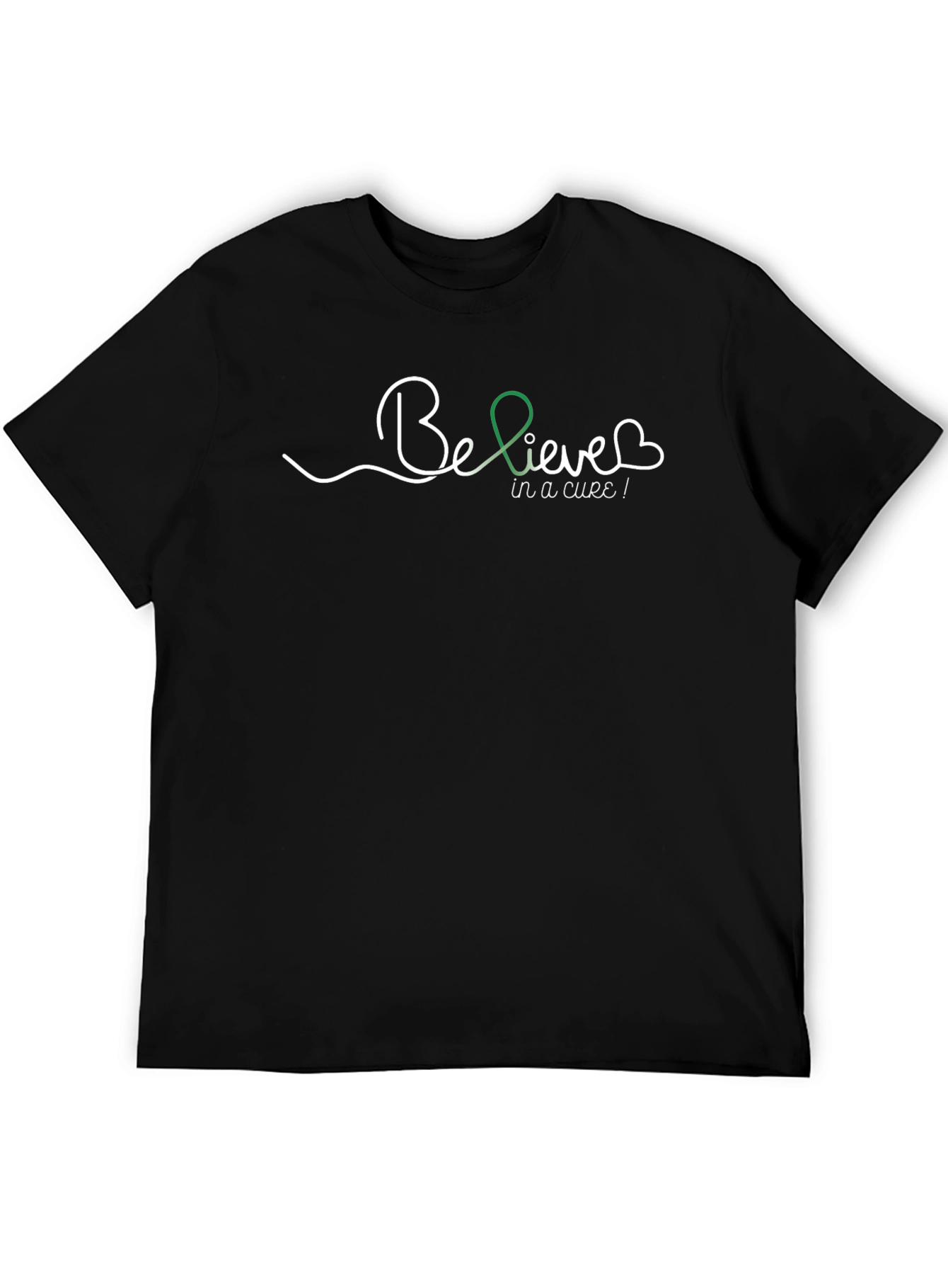 Believe in a Cure T-Shirt - Cancer Awareness