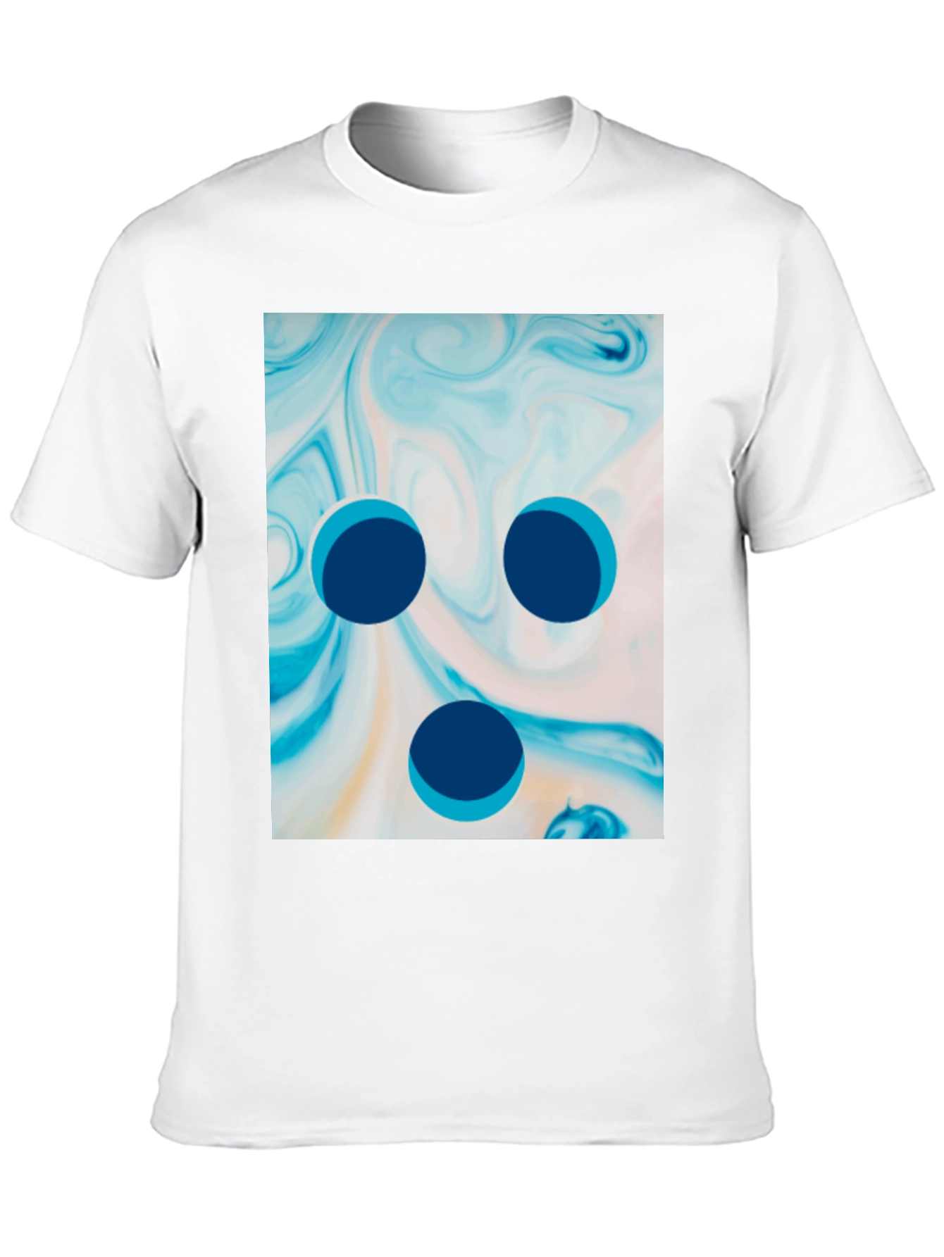 Abstract Swirl Tee - Unique Graphic Print