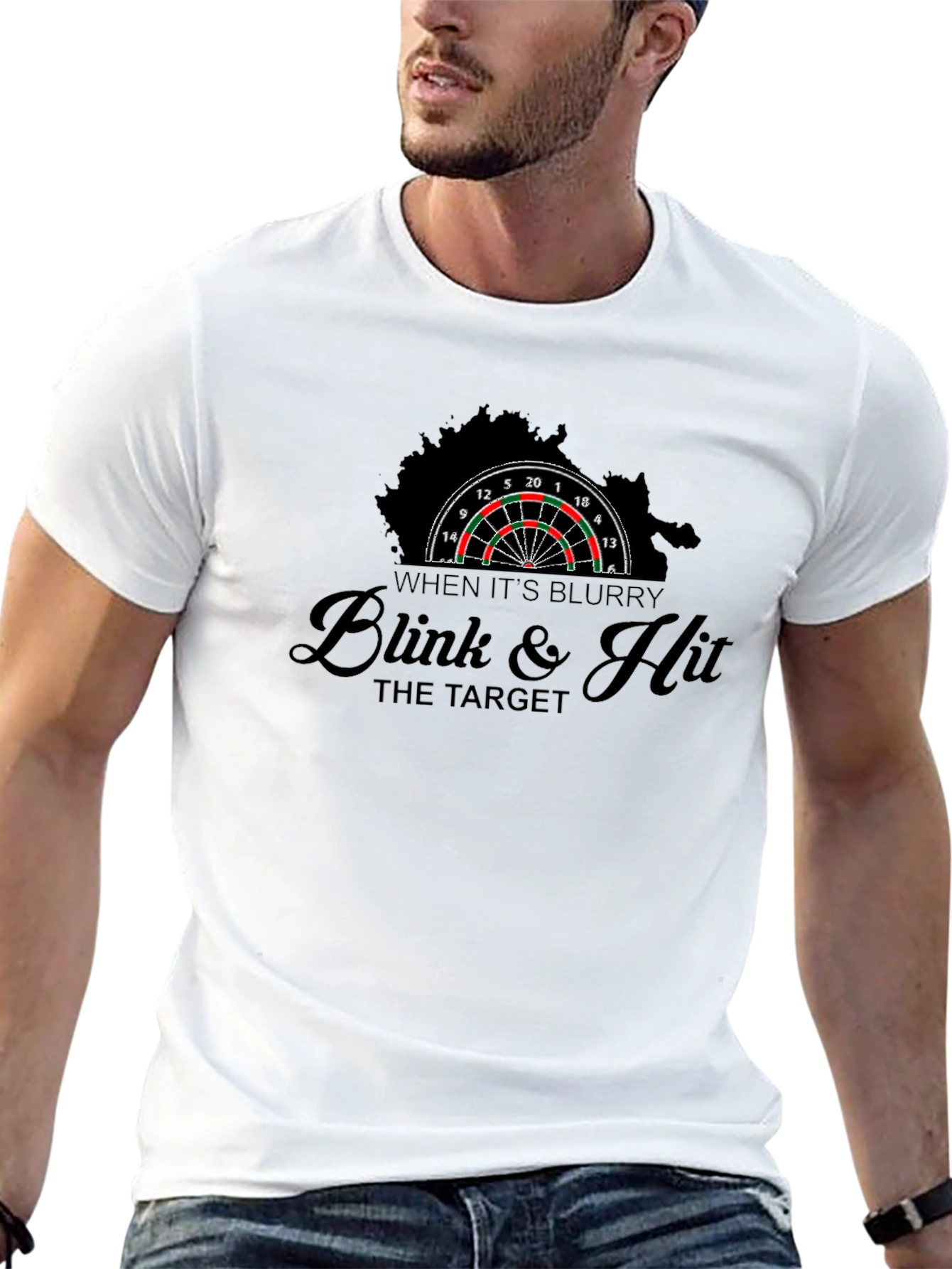 Blink & Hit the Target Graphic Tee