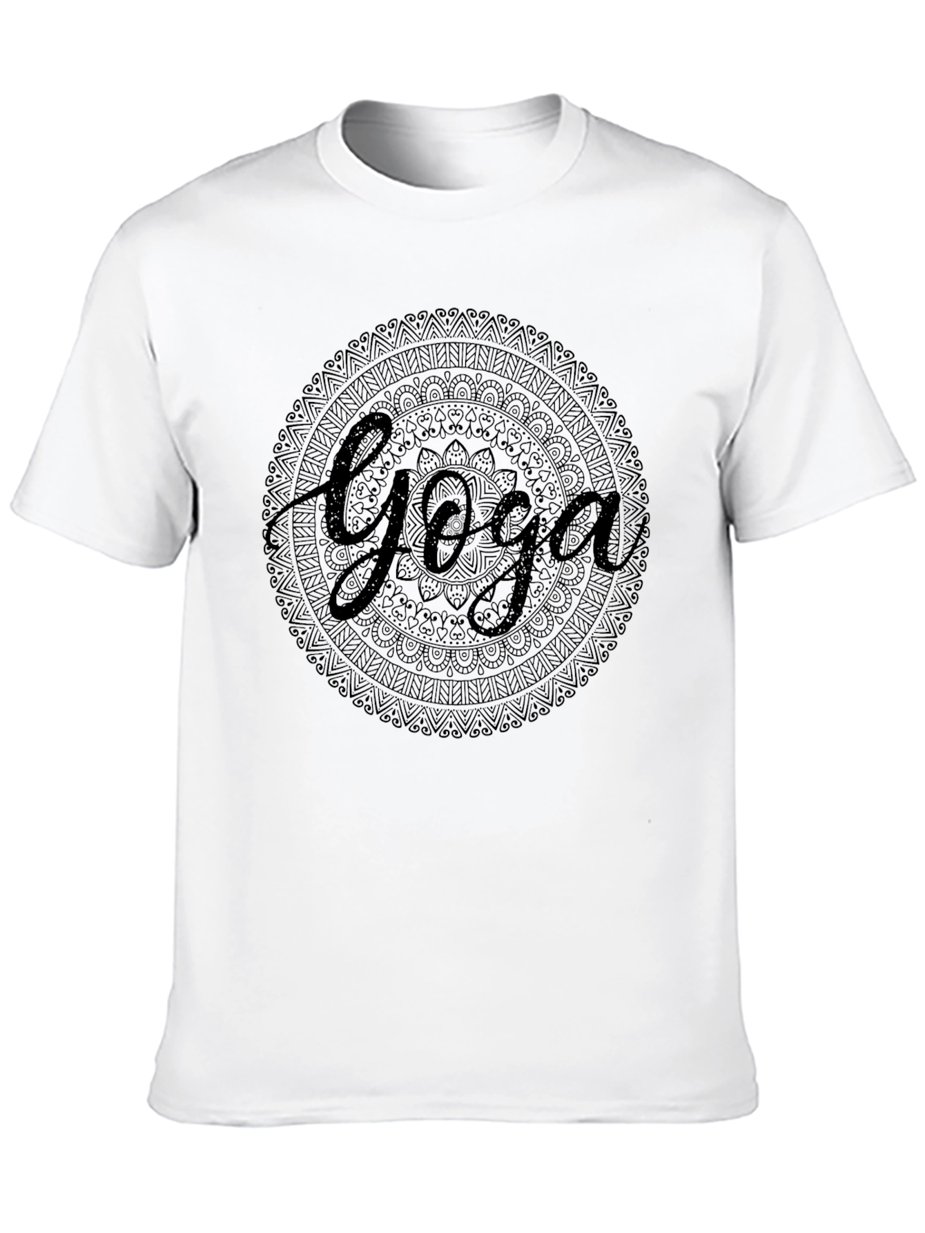 Yoga Mandala T-Shirt - Relaxed Fit