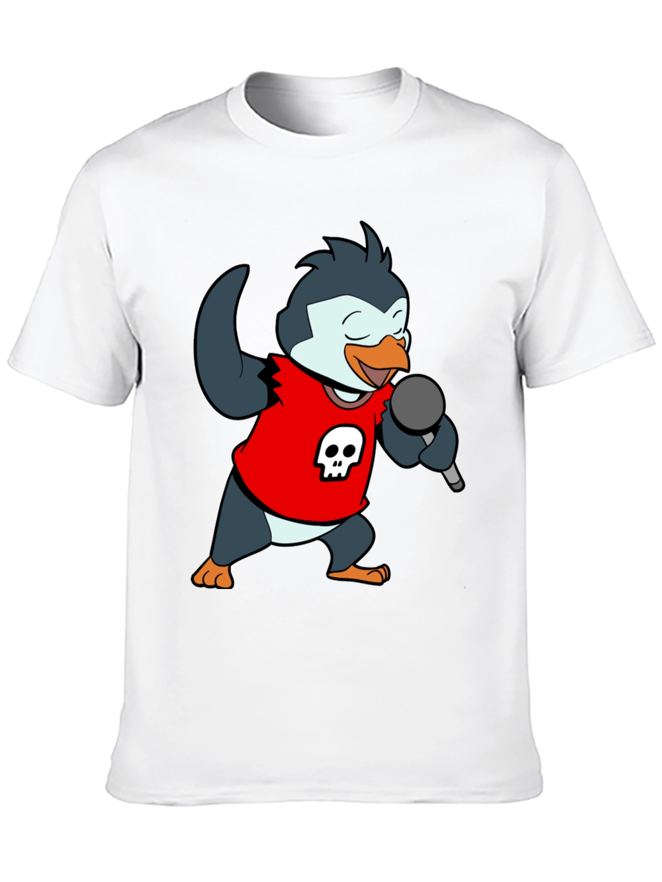 Rockstar Penguin Graphic Tee