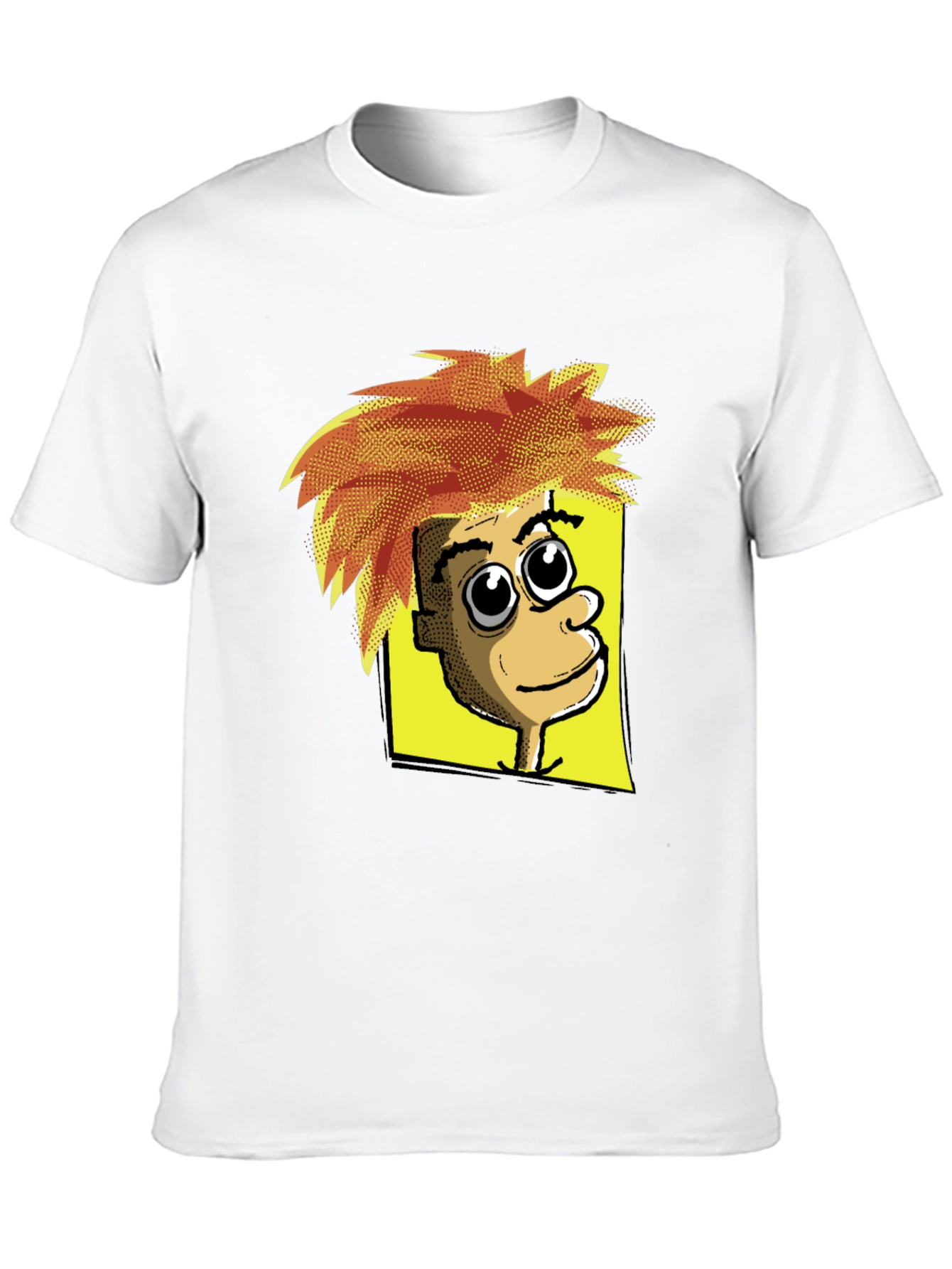 Cartoon Character Graphic Print Black T-Shirt