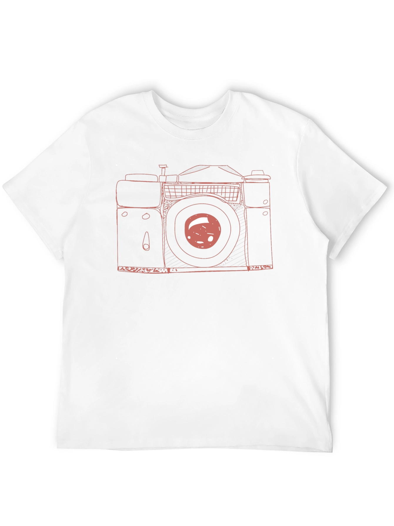 Retro Camera Graphic T-Shirt - Classic Style Tee