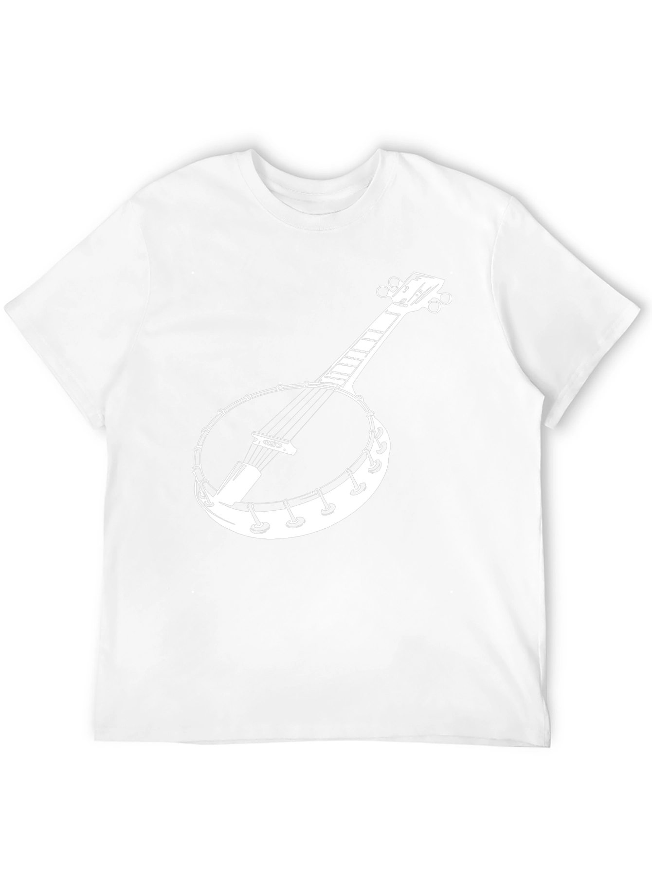 Banjo Graphic Tee - Black Cotton T-Shirt