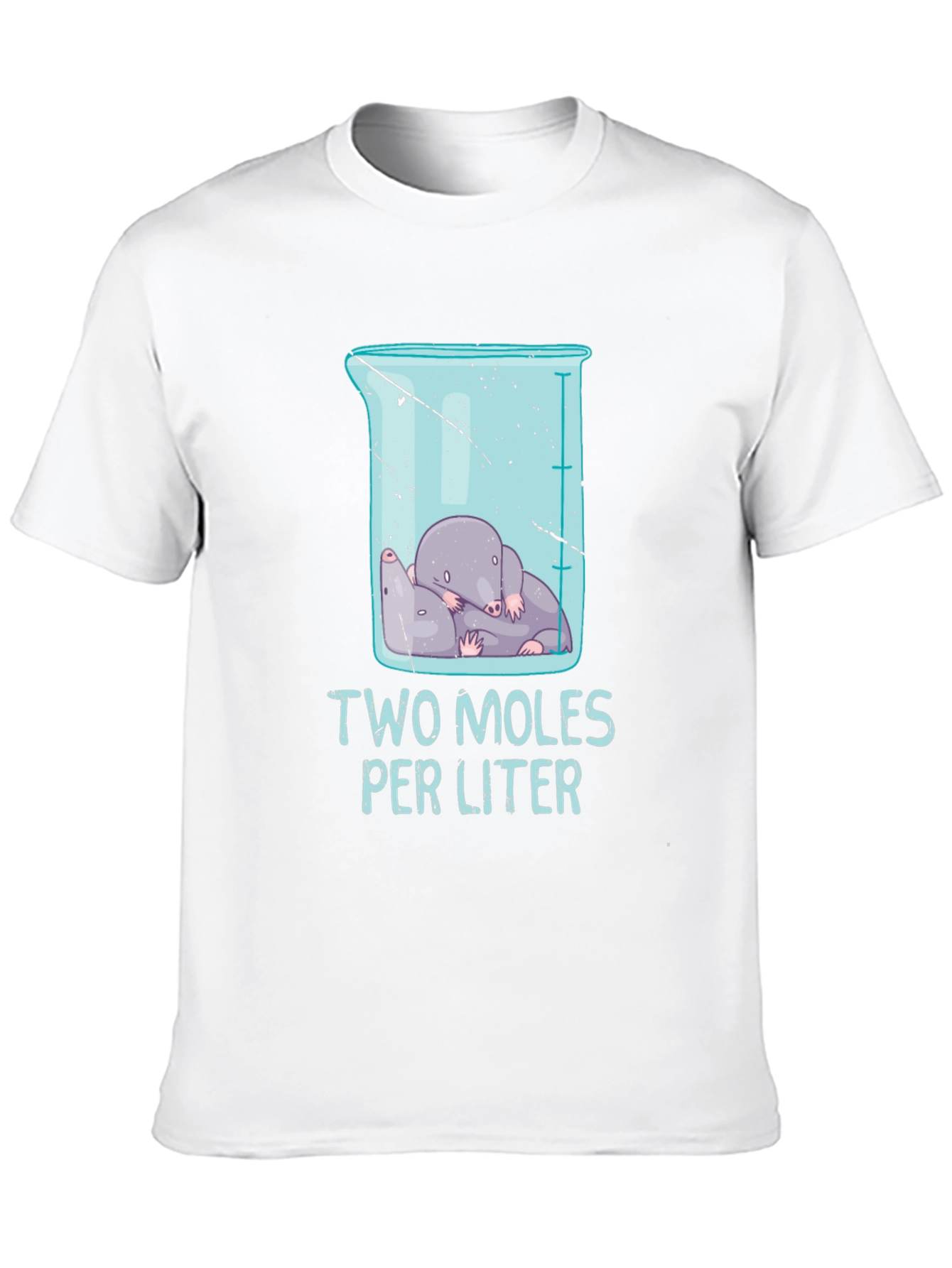 Two Moles Per Liter Science T-Shirt