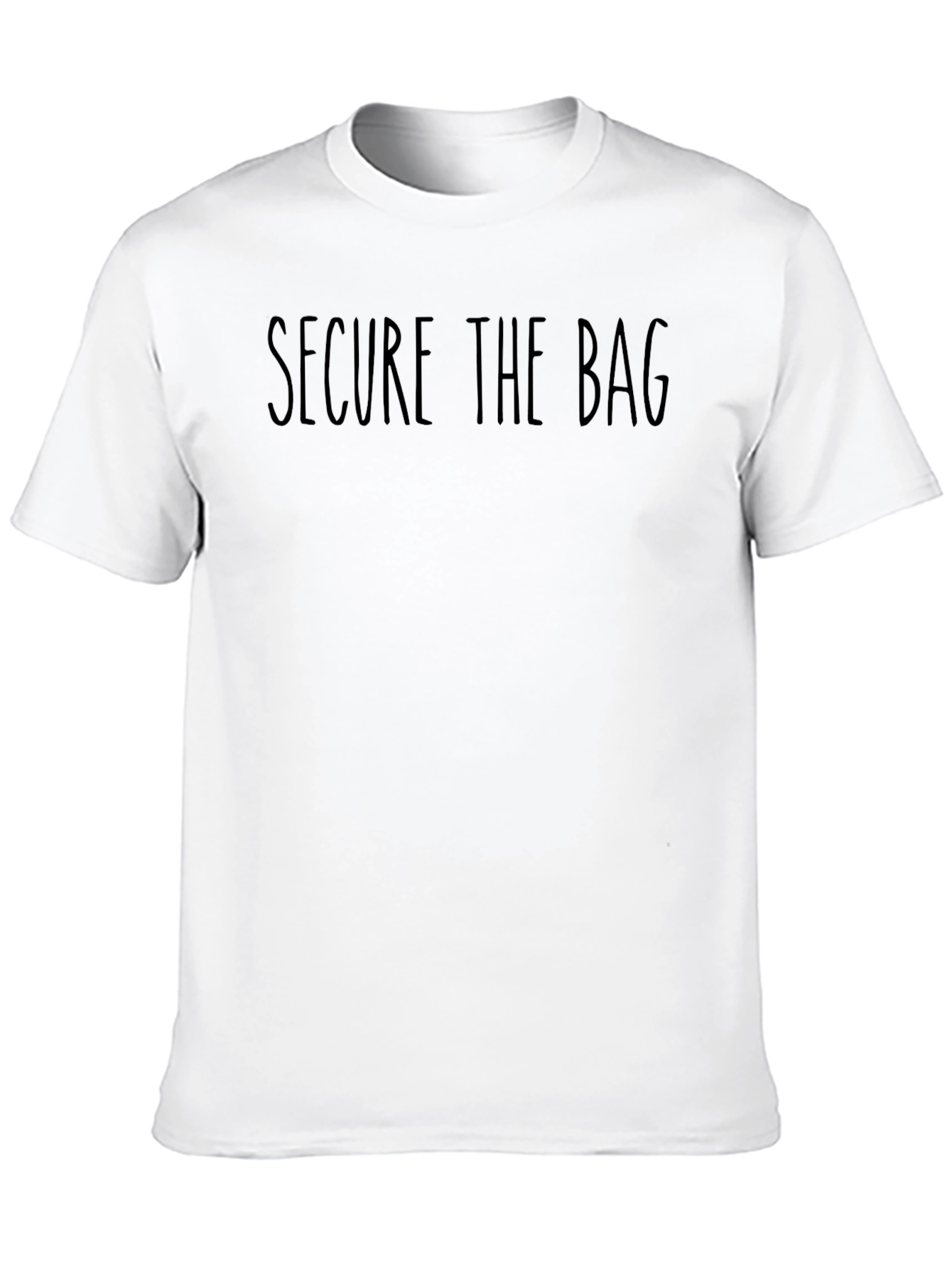 Secure The Bag Graphic T-Shirt - Mens Casual Tee