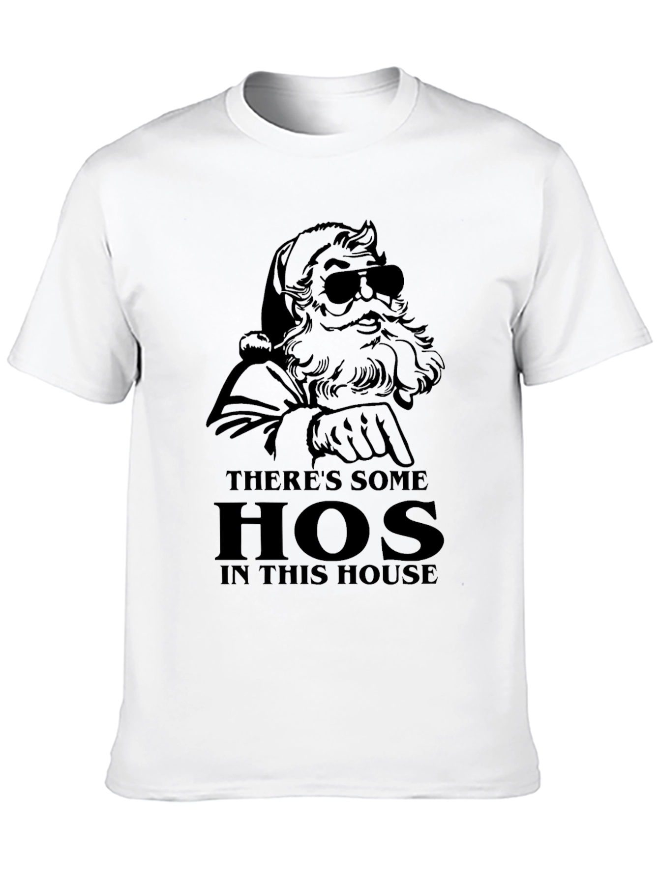 Theres Some Hos in This House Mens Graphic Tee