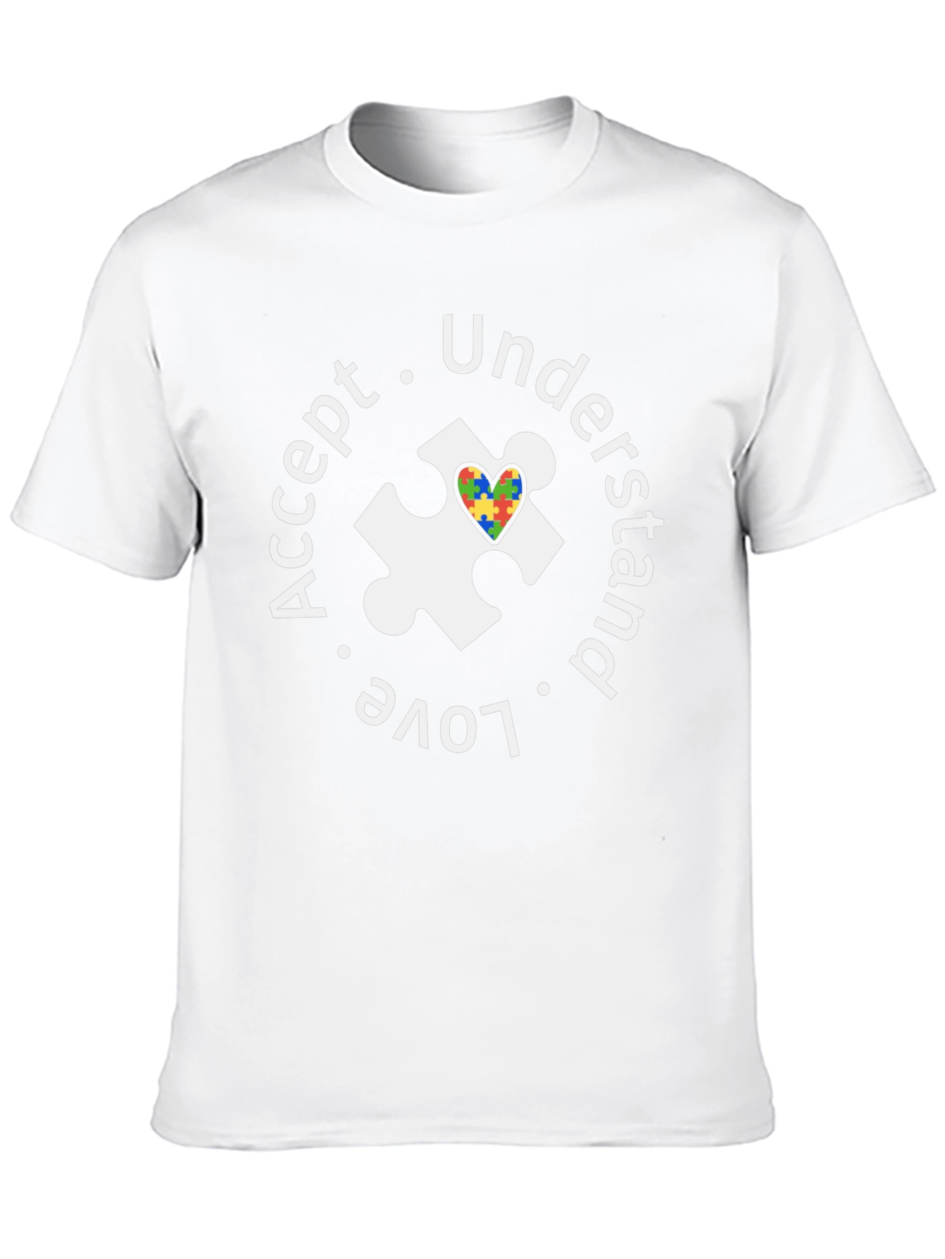 Accept Love Understand Autism Awareness T-Shirt
