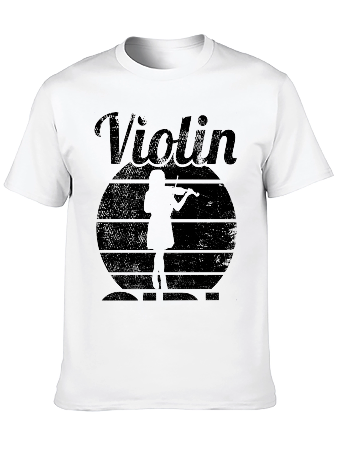 Violin Player Graphic T-Shirt - Musical Style