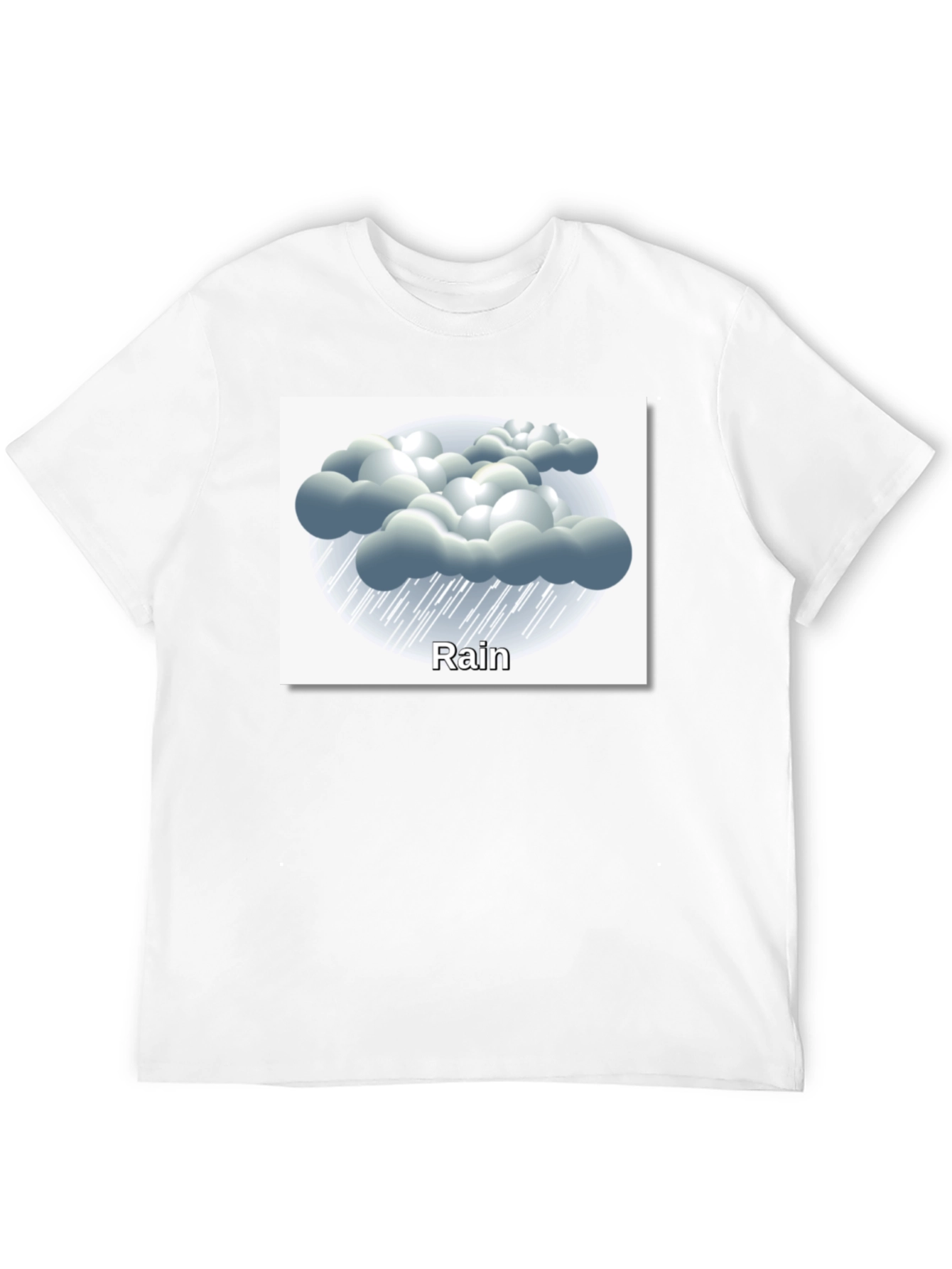 Rainy Day T-Shirt - Weather Graphic Tee