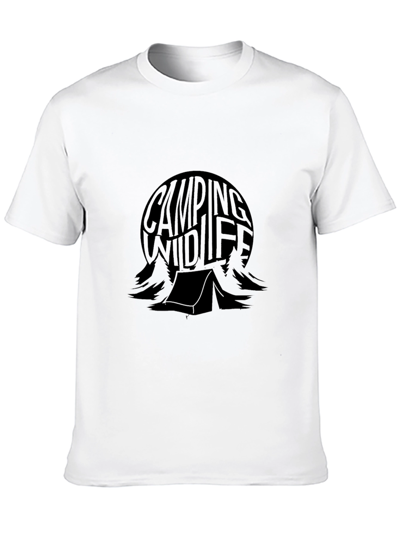 Camping Wildlife Graphic T-Shirt