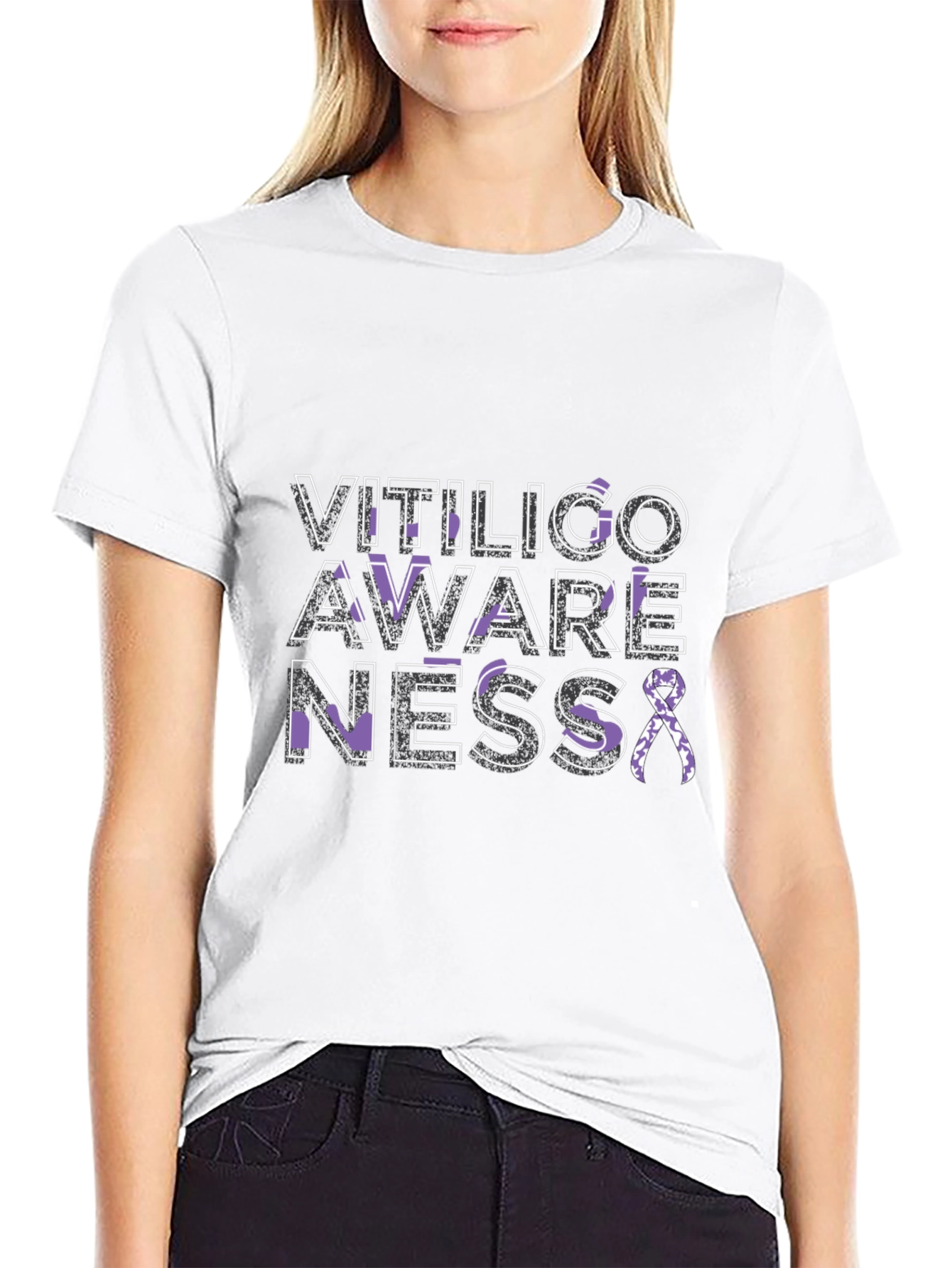 Vitiligo Awareness Graphic Tee