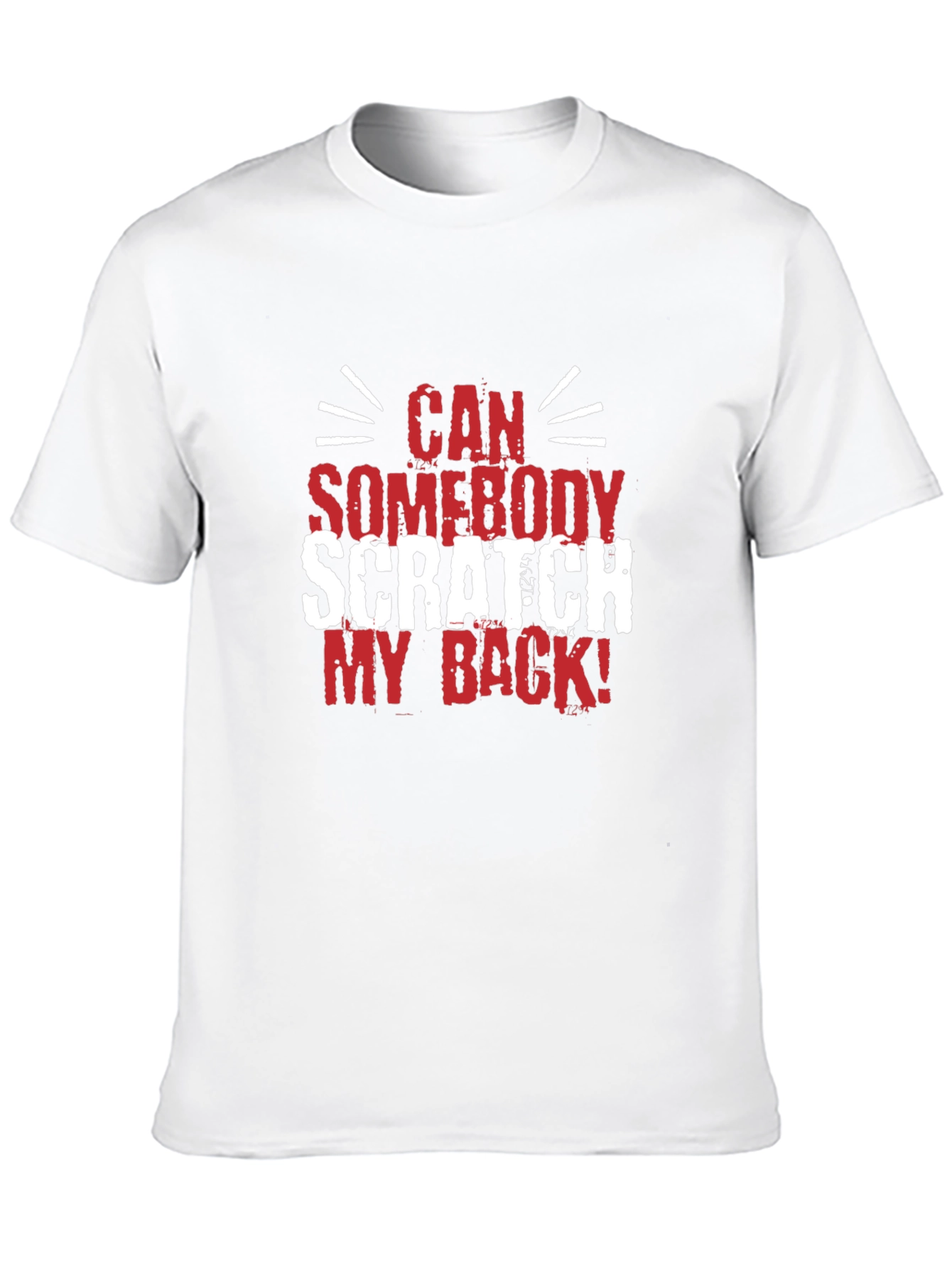 Scratch My Back Graphic Tee - Funny Mens T-Shirt