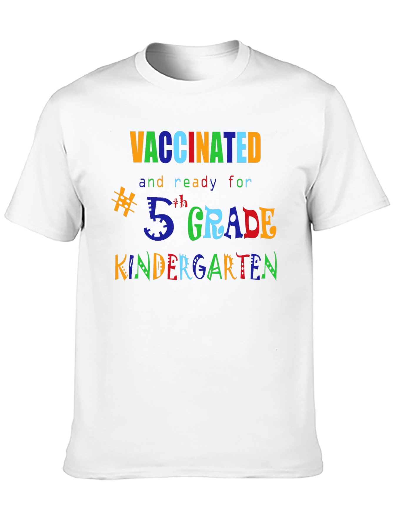 Vaccinated Back to School Shirt