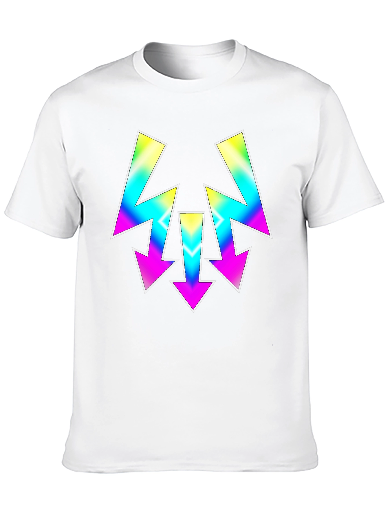Retro Rainbow Arrow Graphic Tee