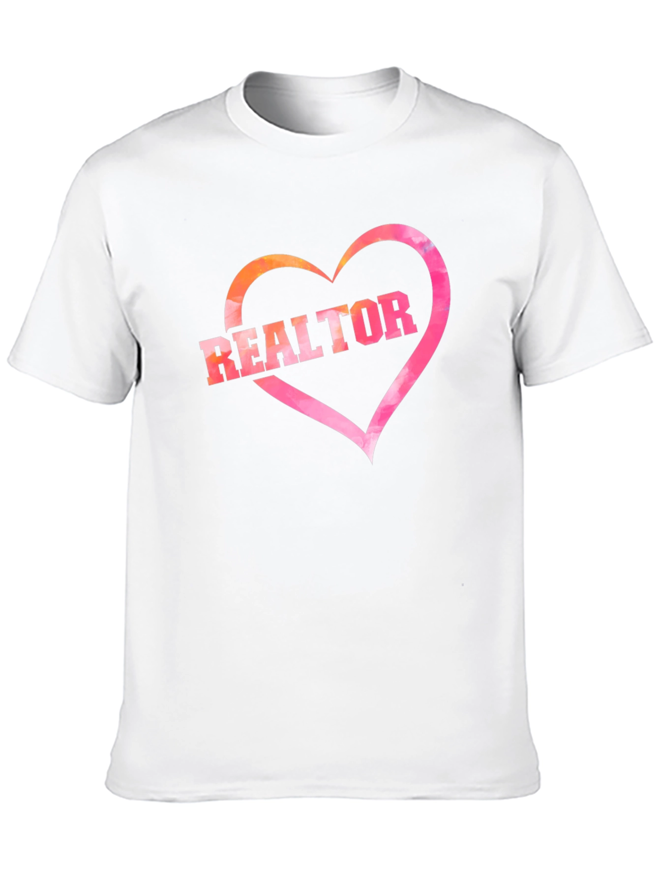 Realtor Heart Graphic T-Shirt