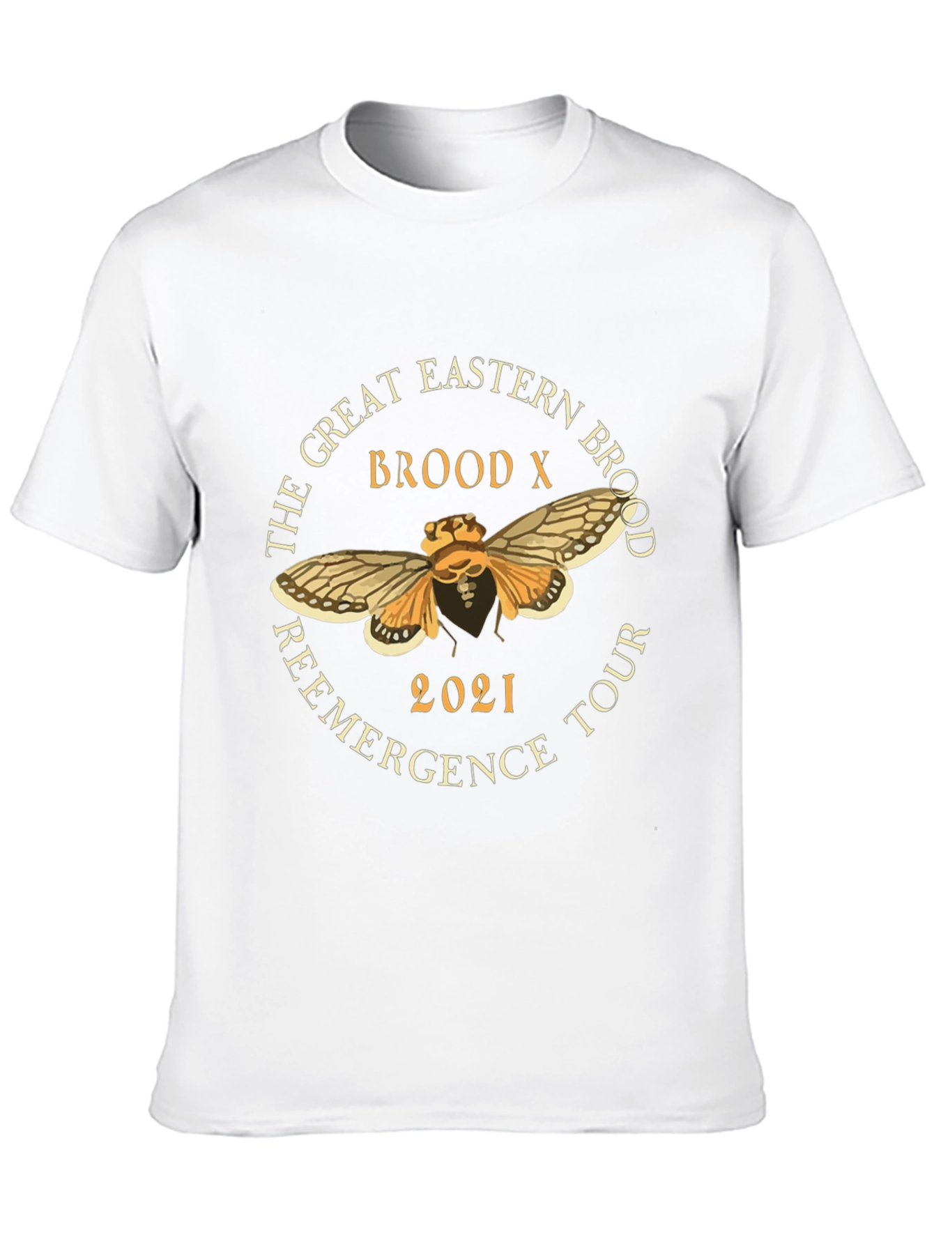 The Great Eastern Brood X 2021 Reemergence Tour T-Shirt