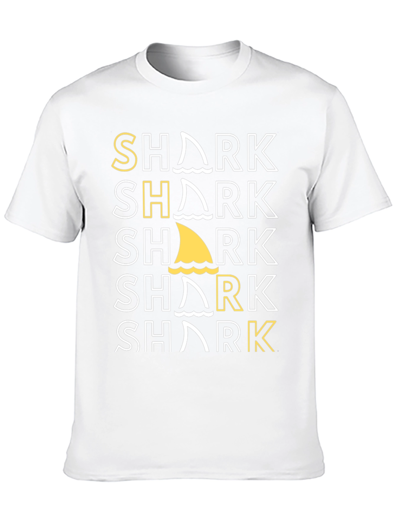 Shark Graphic Tee - Stylish Novelty T-Shirt