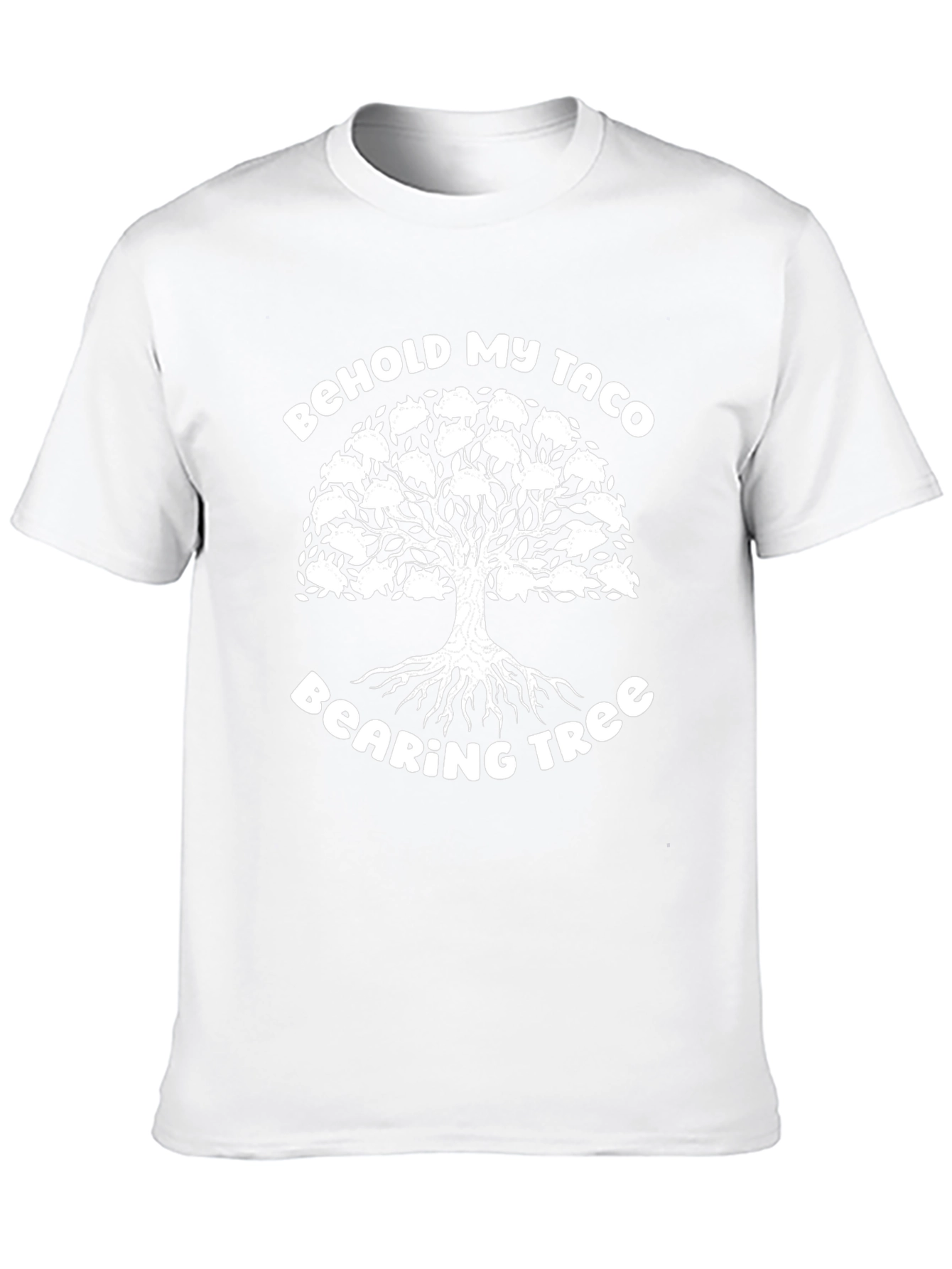 Taco Bearing Tree Black T-Shirt - Funny Foodie Tee