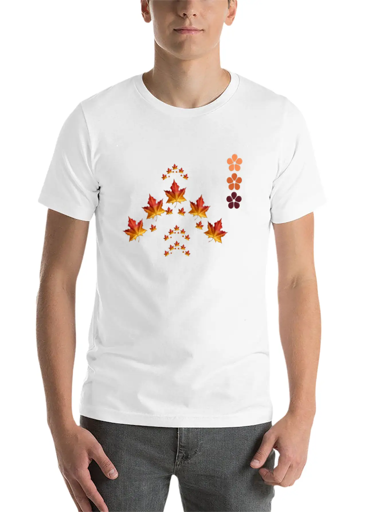 Autumn Lightweight Cotton T-Shirt – Daily Comfort Graphic Shirt