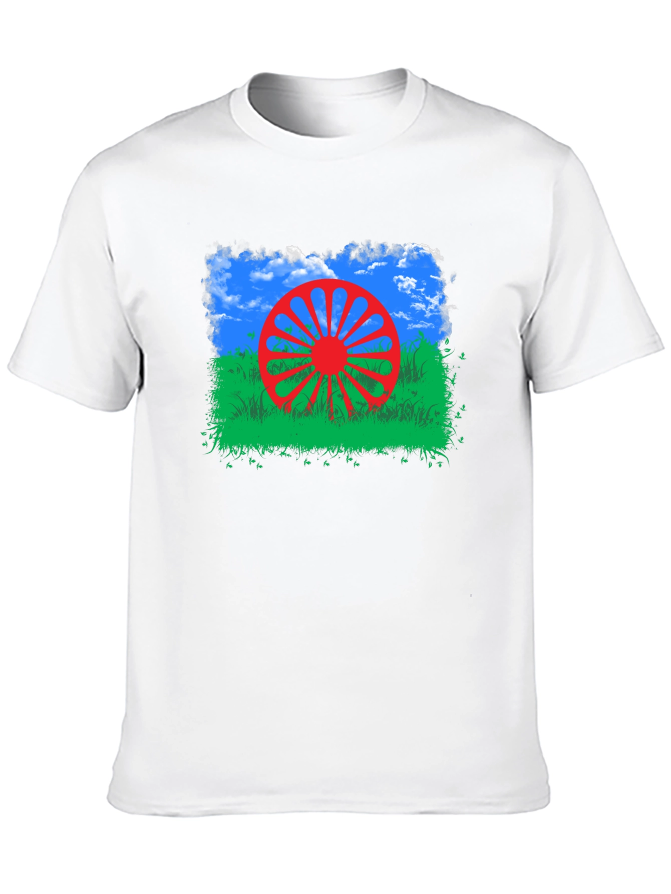 Romani Flag T-Shirt - Roma People Design