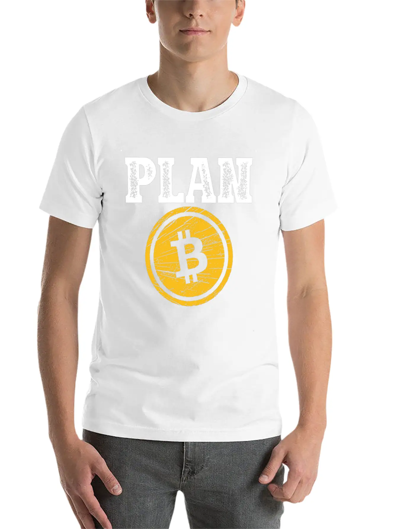 Bitcoin Crypto Blockchain Cryptocurrency BTC Lover Lightweight Cotton T-Shirt – Daily Comfort Graphic Shirt