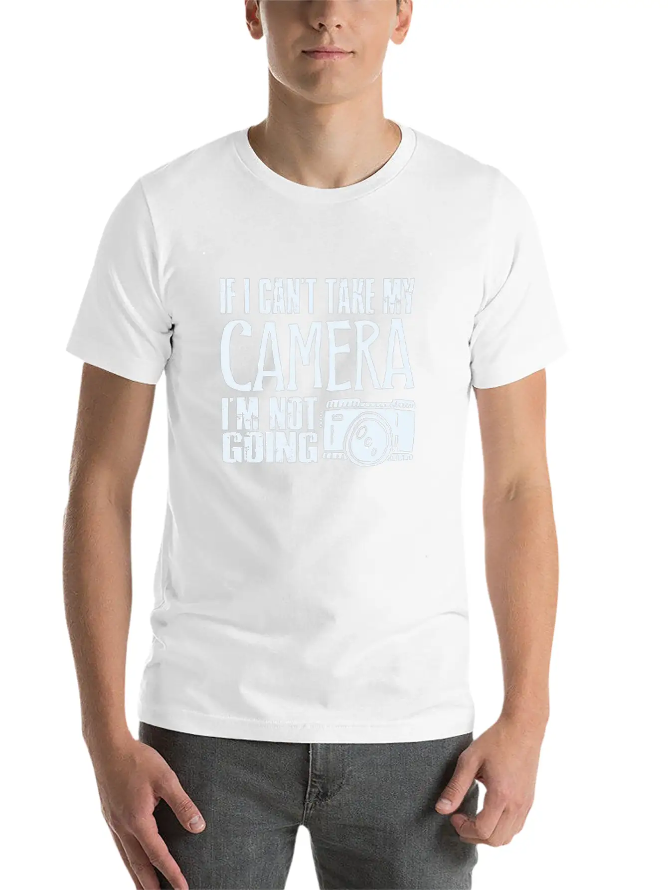 Camera Photographer Lightweight Cotton T-Shirt – Daily Comfort Graphic Shirt