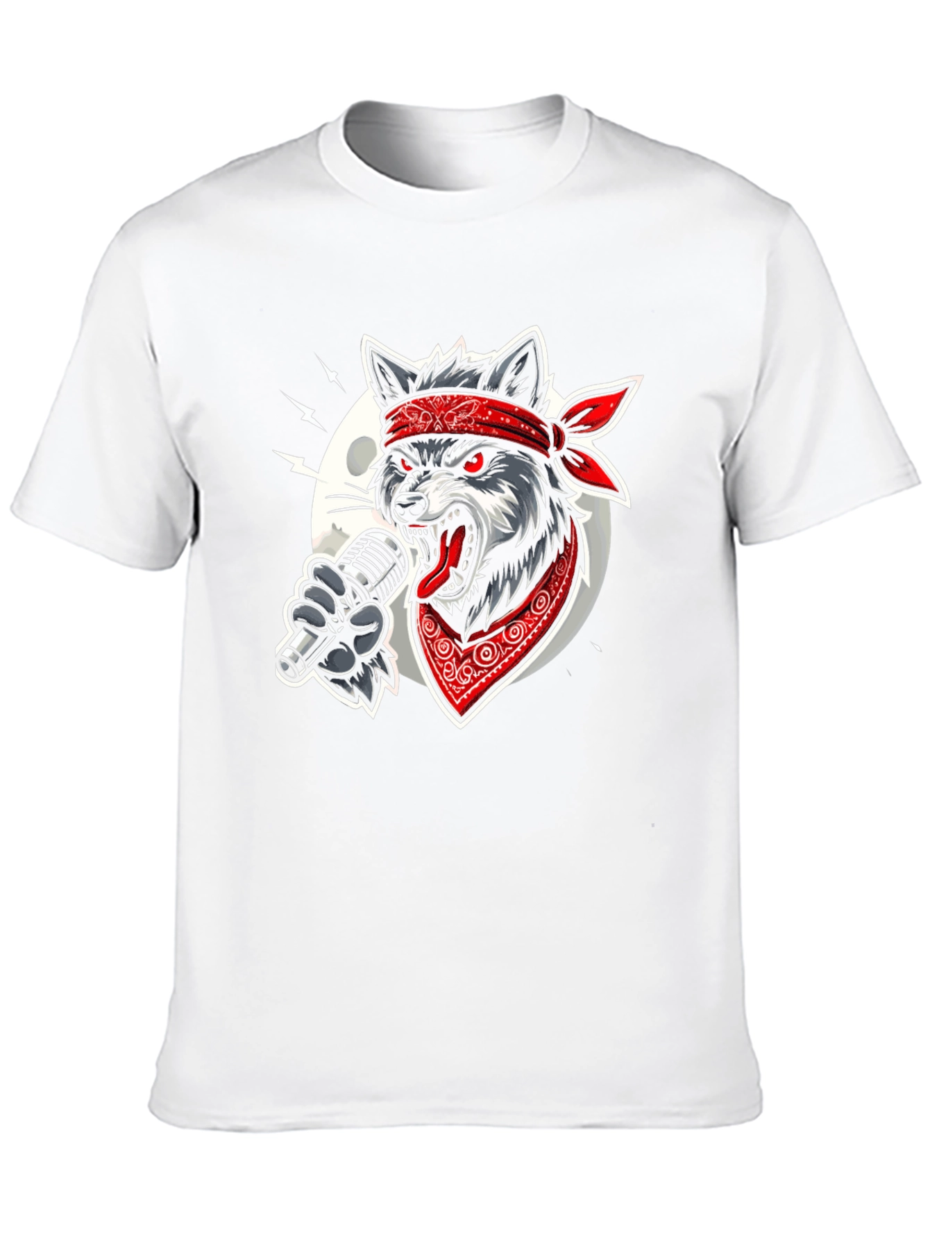 Wolf Rockstar Graphic Tee