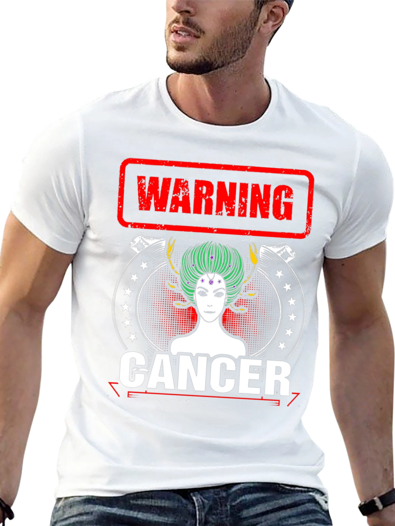 Cancer Zodiac T-Shirt - Warning Graphic Tee