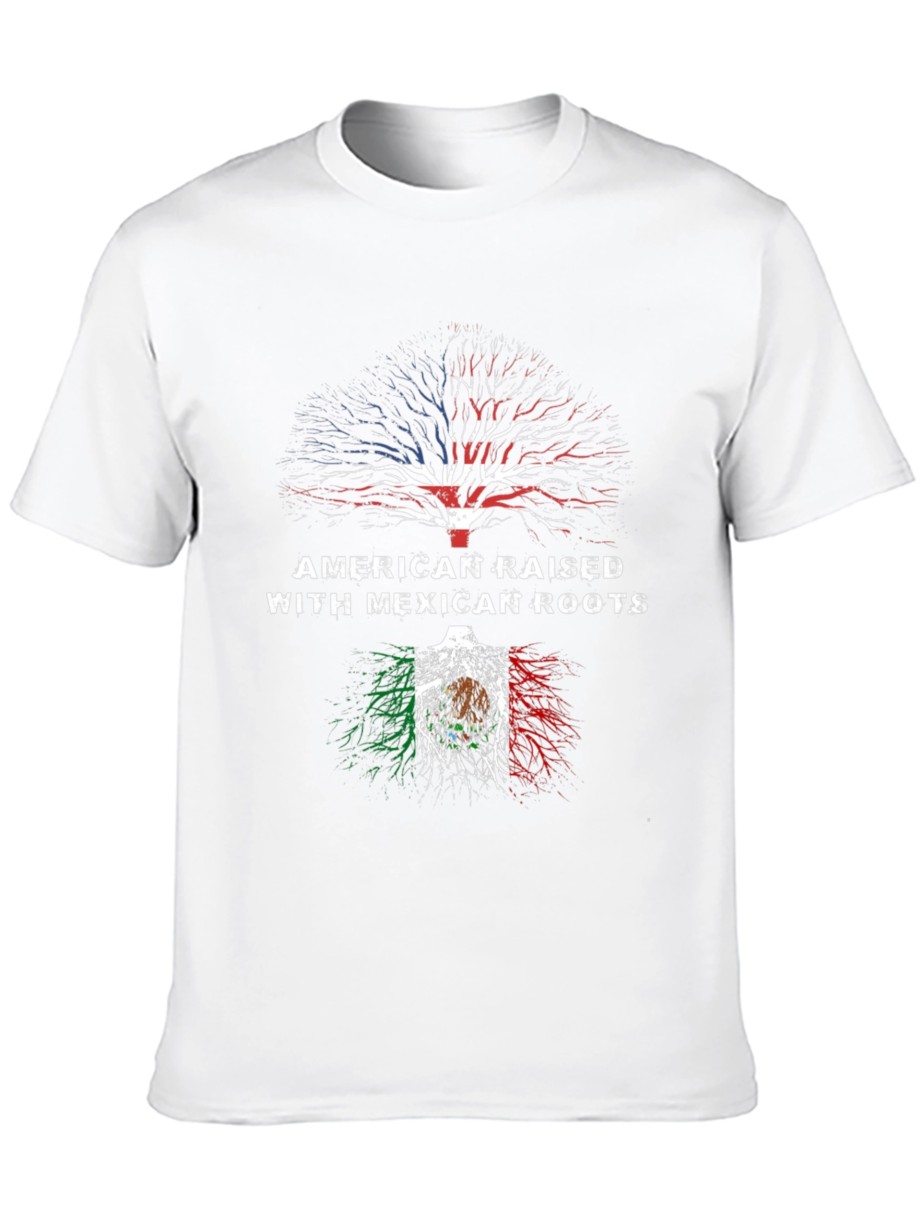American Raised with Mexican Roots T-Shirt