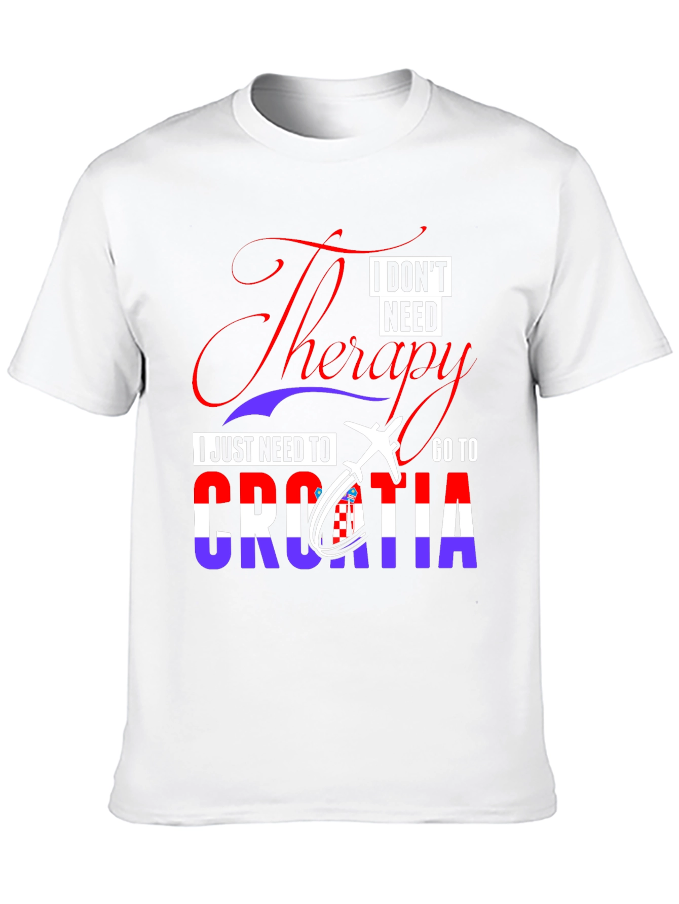 Therapy Croatia Travel T-Shirt