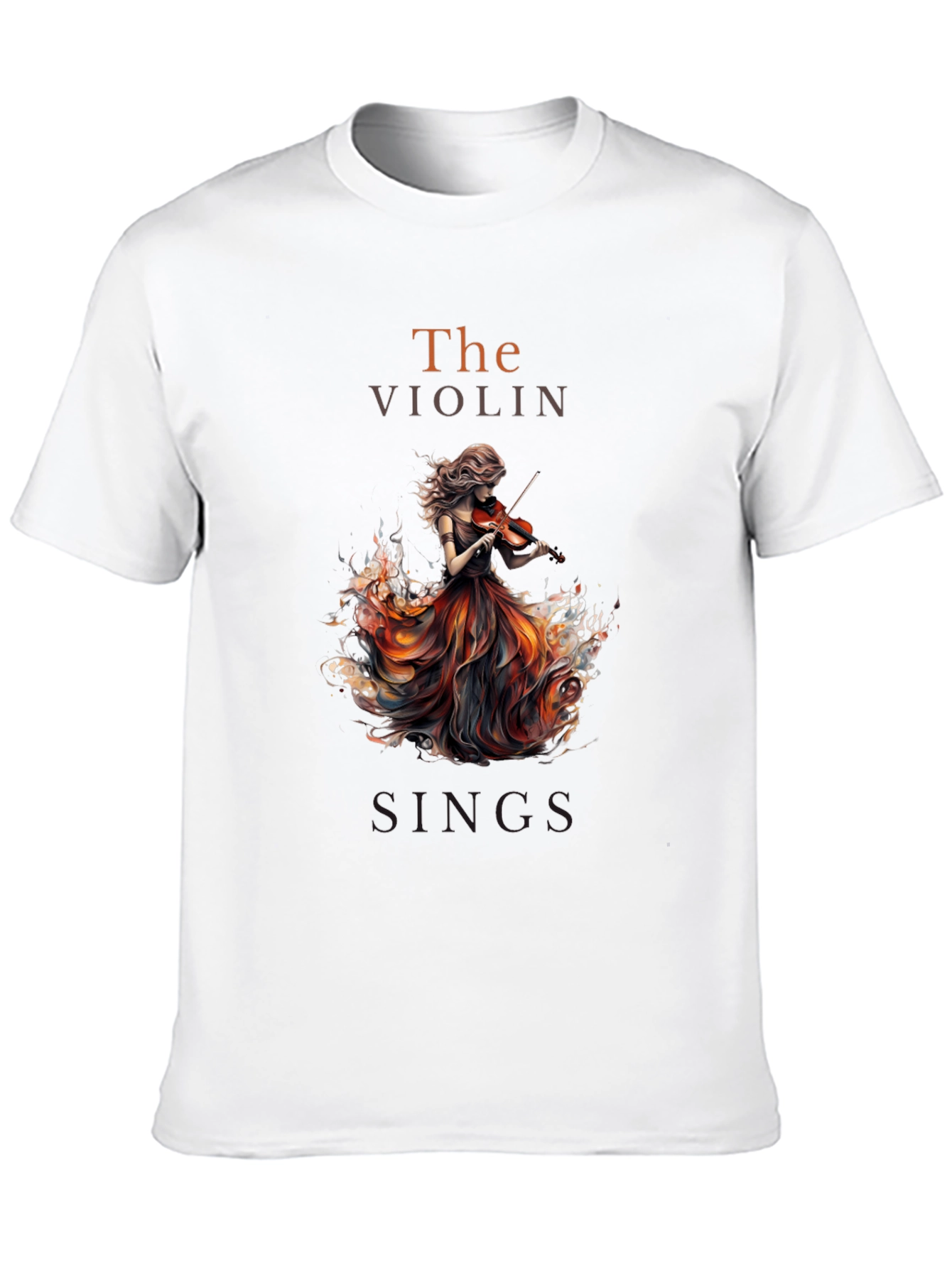 The Violin Sings Graphic T-Shirt