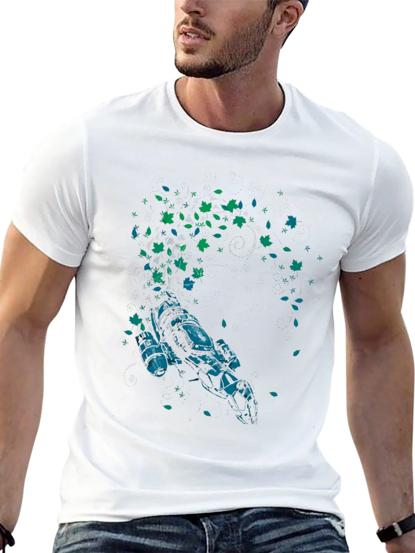 Serenity Firefly Leaves Graphic Tee