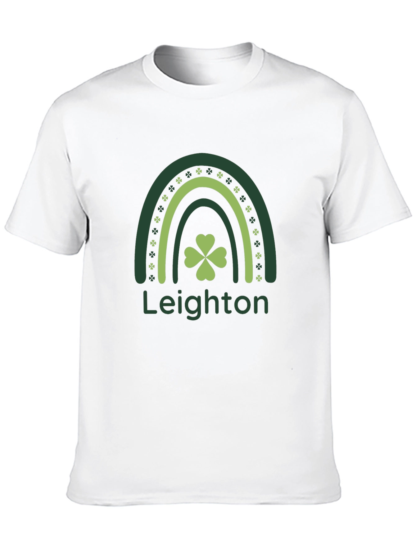 St. Patricks Day Rainbow Shamrock T-Shirt