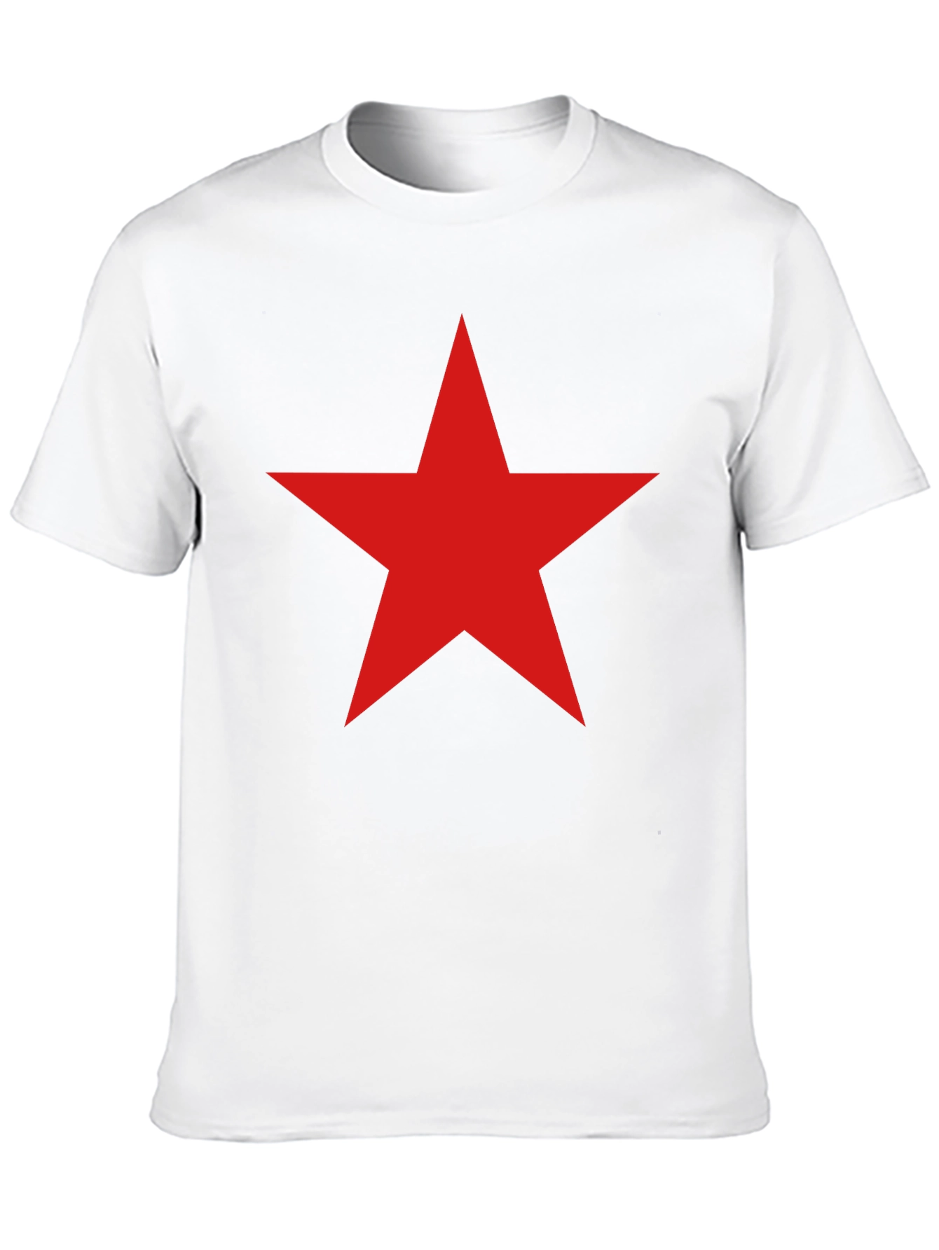 Red Star Graphic Tee - Mens Black T-Shirt