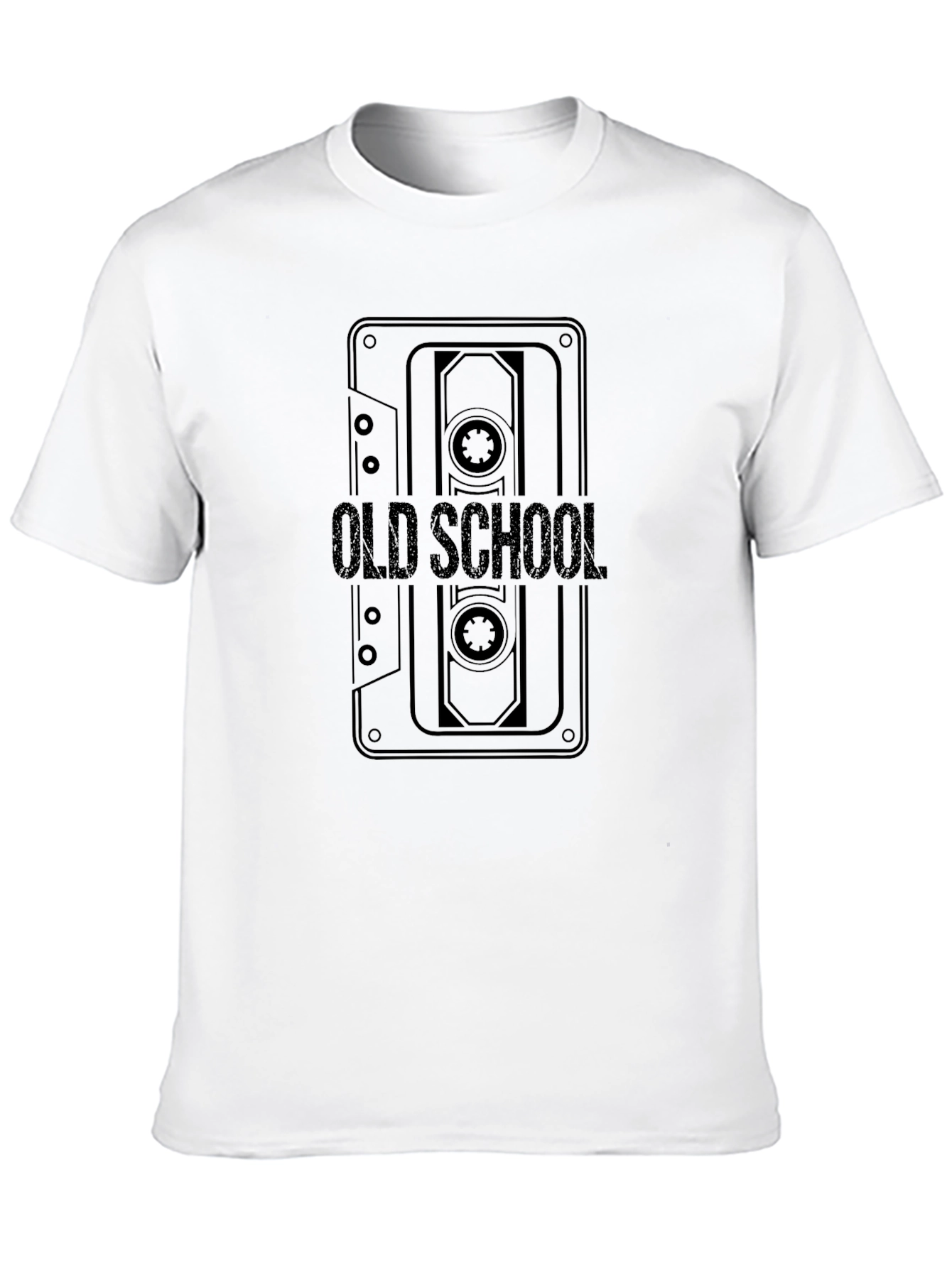 Retro Old School Cassette Tape Graphic T-Shirt