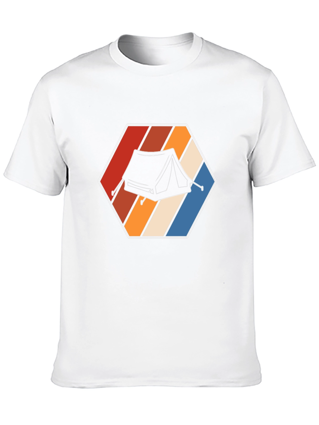 Retro Camping Tent T-Shirt