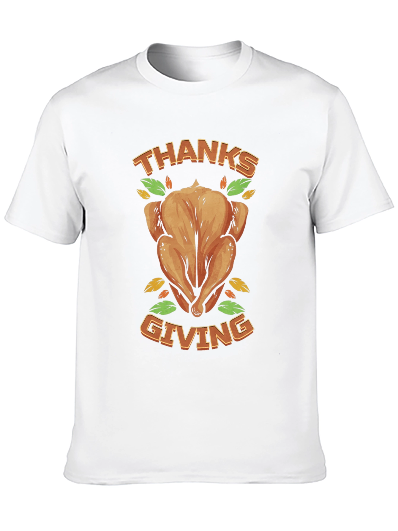Thanksgiving Turkey Graphic T-Shirt