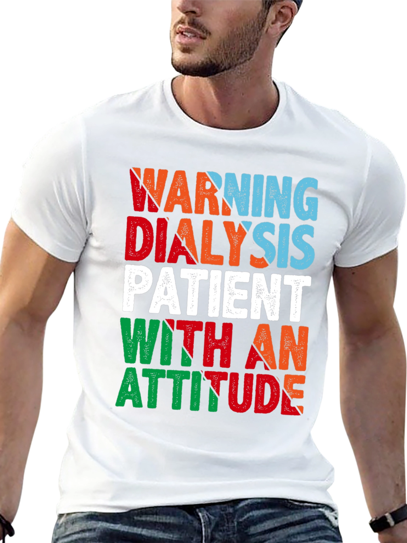 Warning Dialysis Patient Graphic Tee