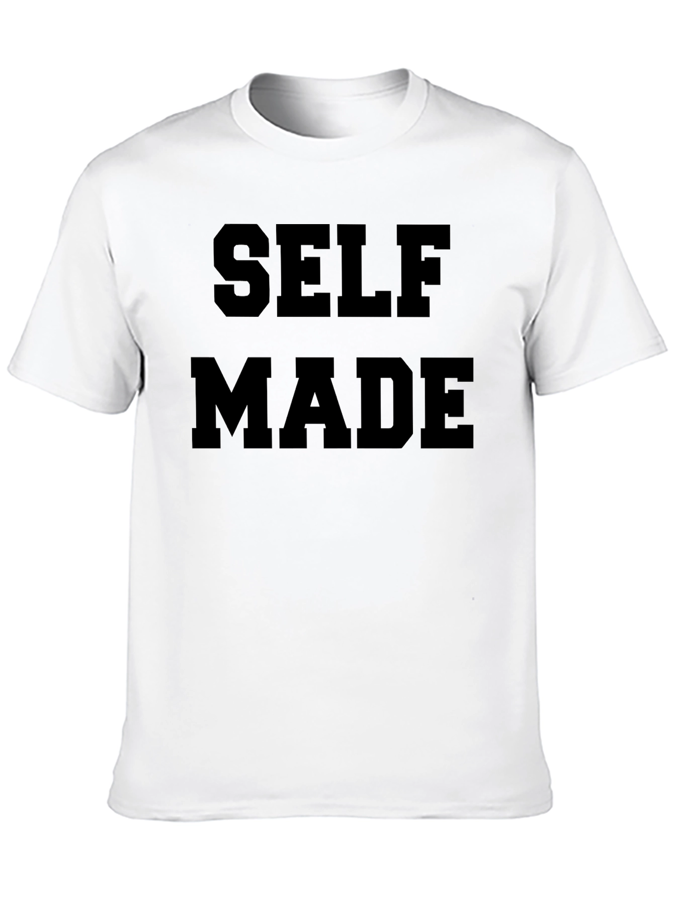 Self Made Graphic Tee - Bold Statement T-Shirt