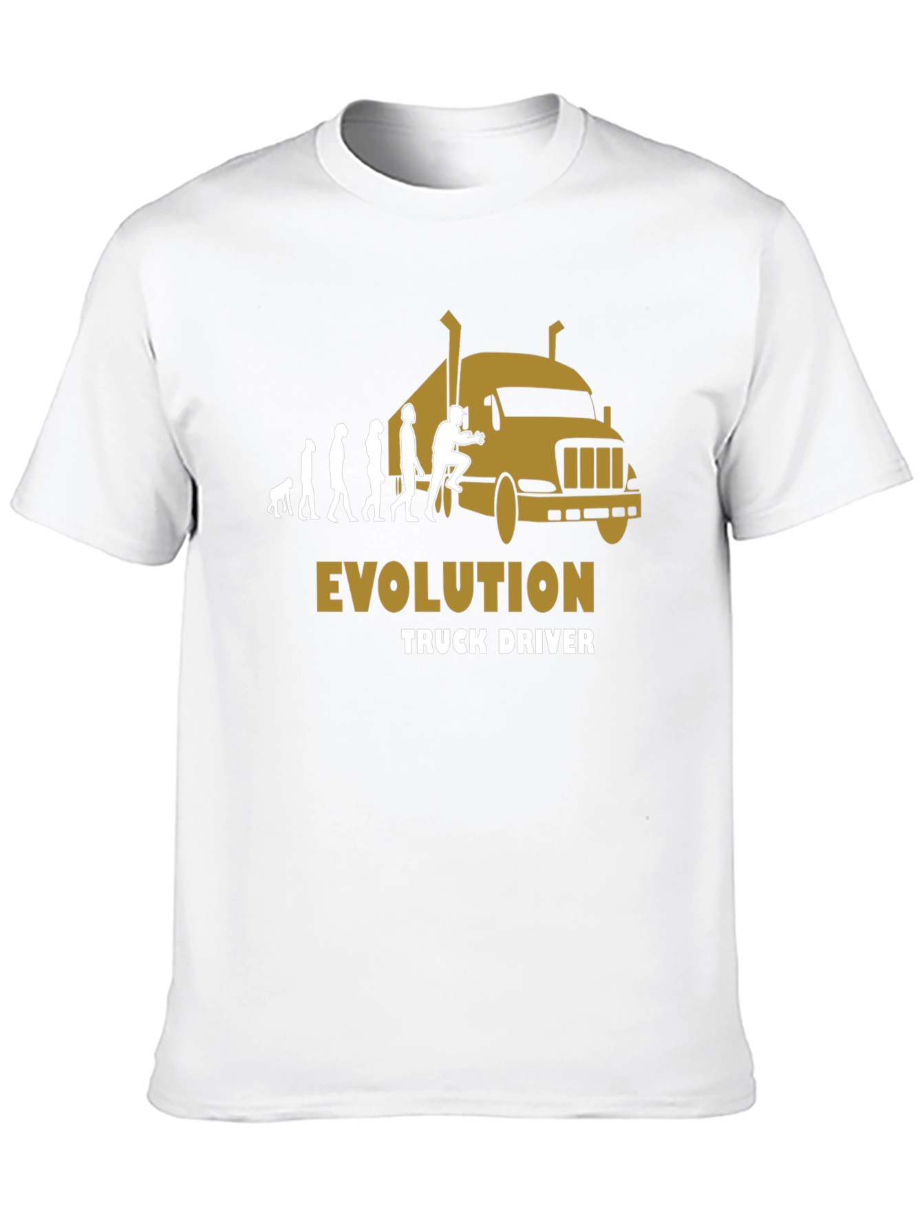 Truck Driver Evolution Graphic T-Shirt