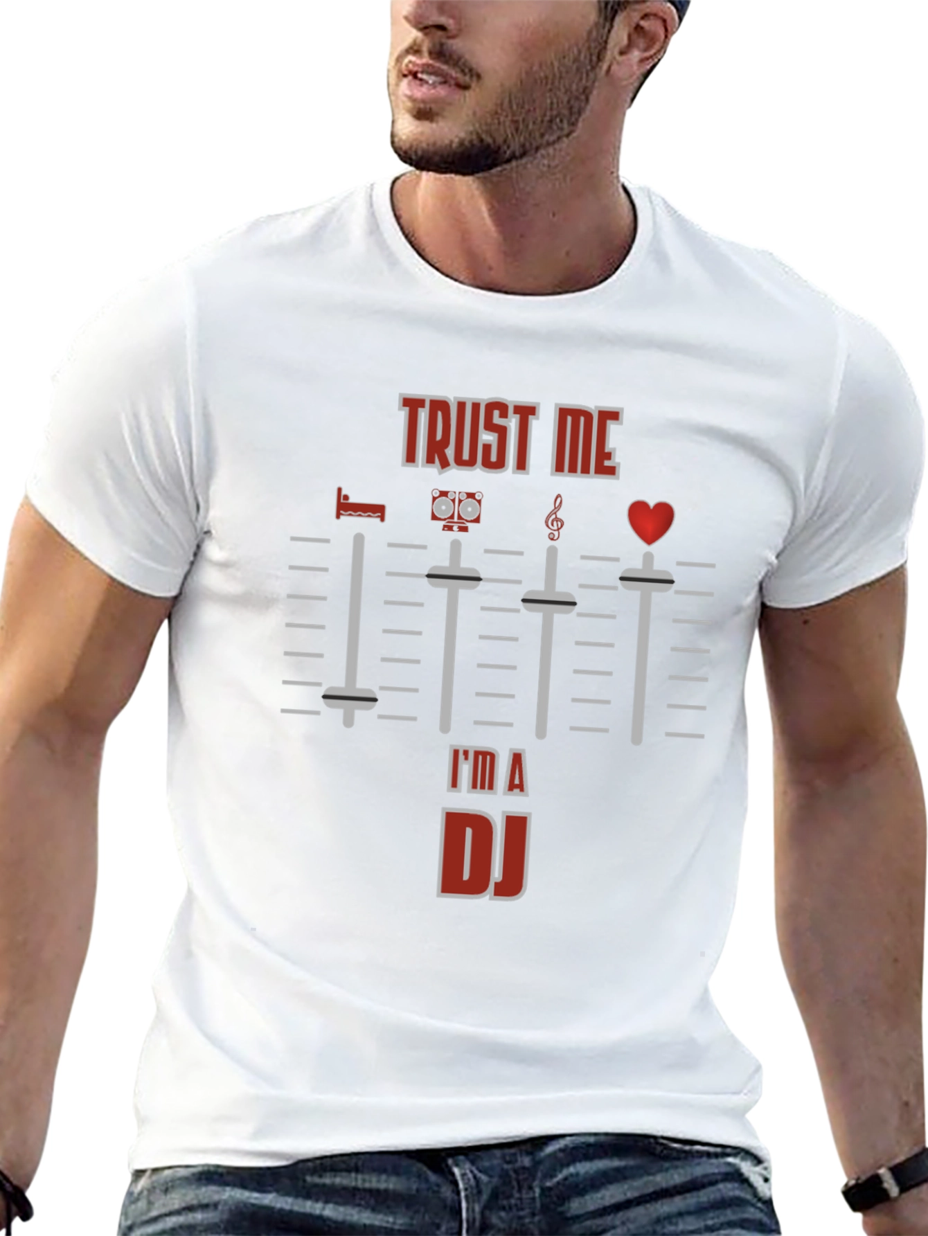 Trust Me Im A DJ Black T-Shirt