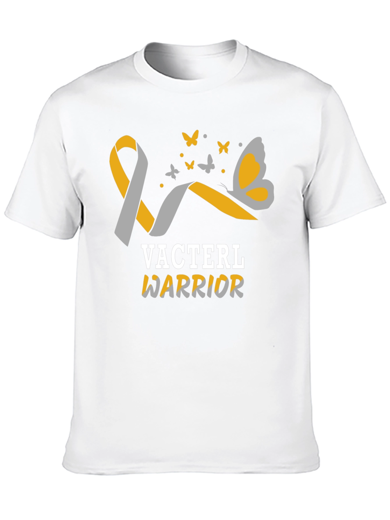 VASTERL Warrior Ribbon Butterfly T-Shirt